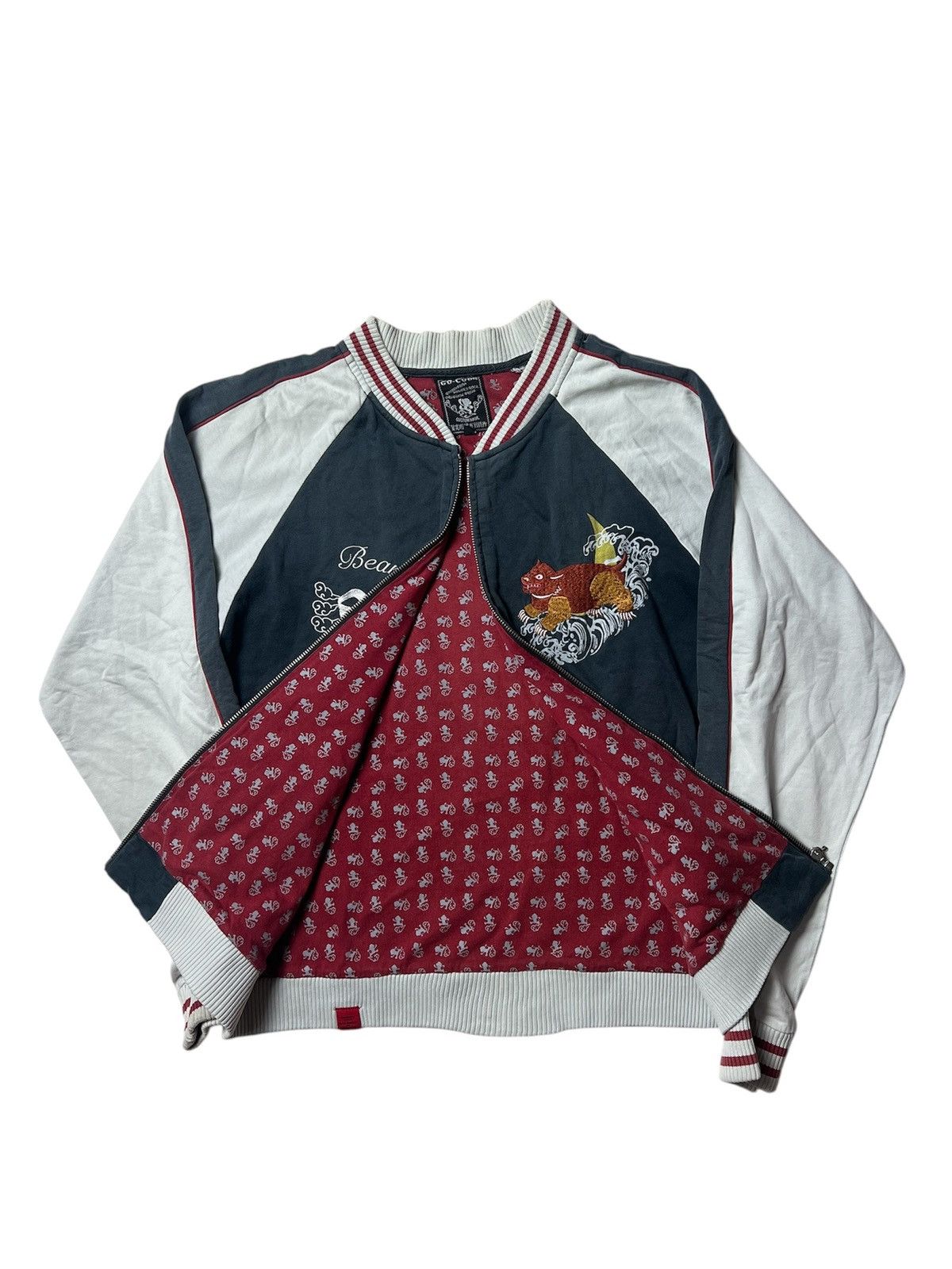 Japanese Brand × Vintage Vintage Sun Faded GO-COO Japan Custom Made Jacket Size US M / EU 48-50 / 2 - 1 Thumbnail