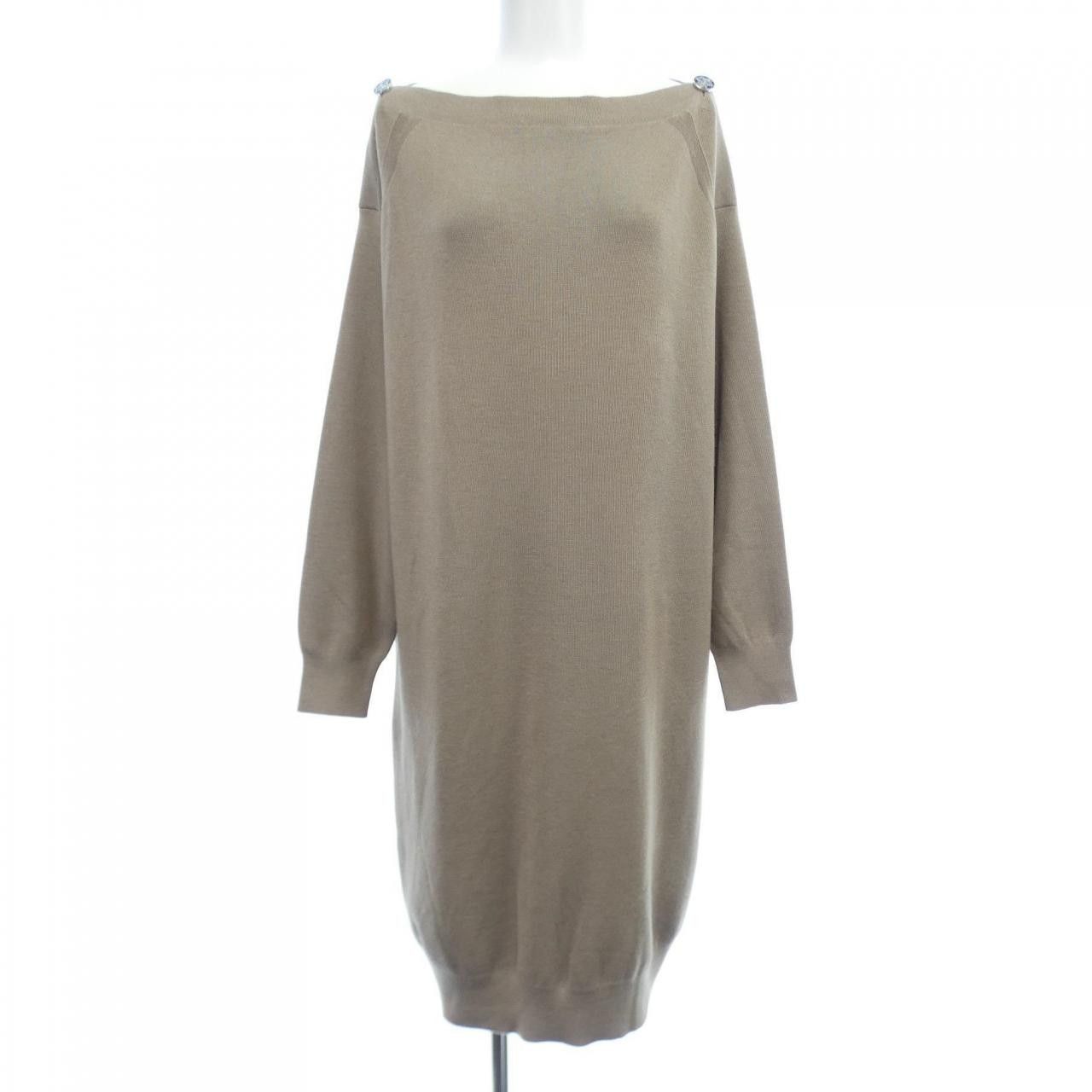 Hermes Hermes Hermes 3H2515D6 Silk Cashmere Dress Others Dresses DUTY FREE for USA Size ONE SIZE - 1 Thumbnail