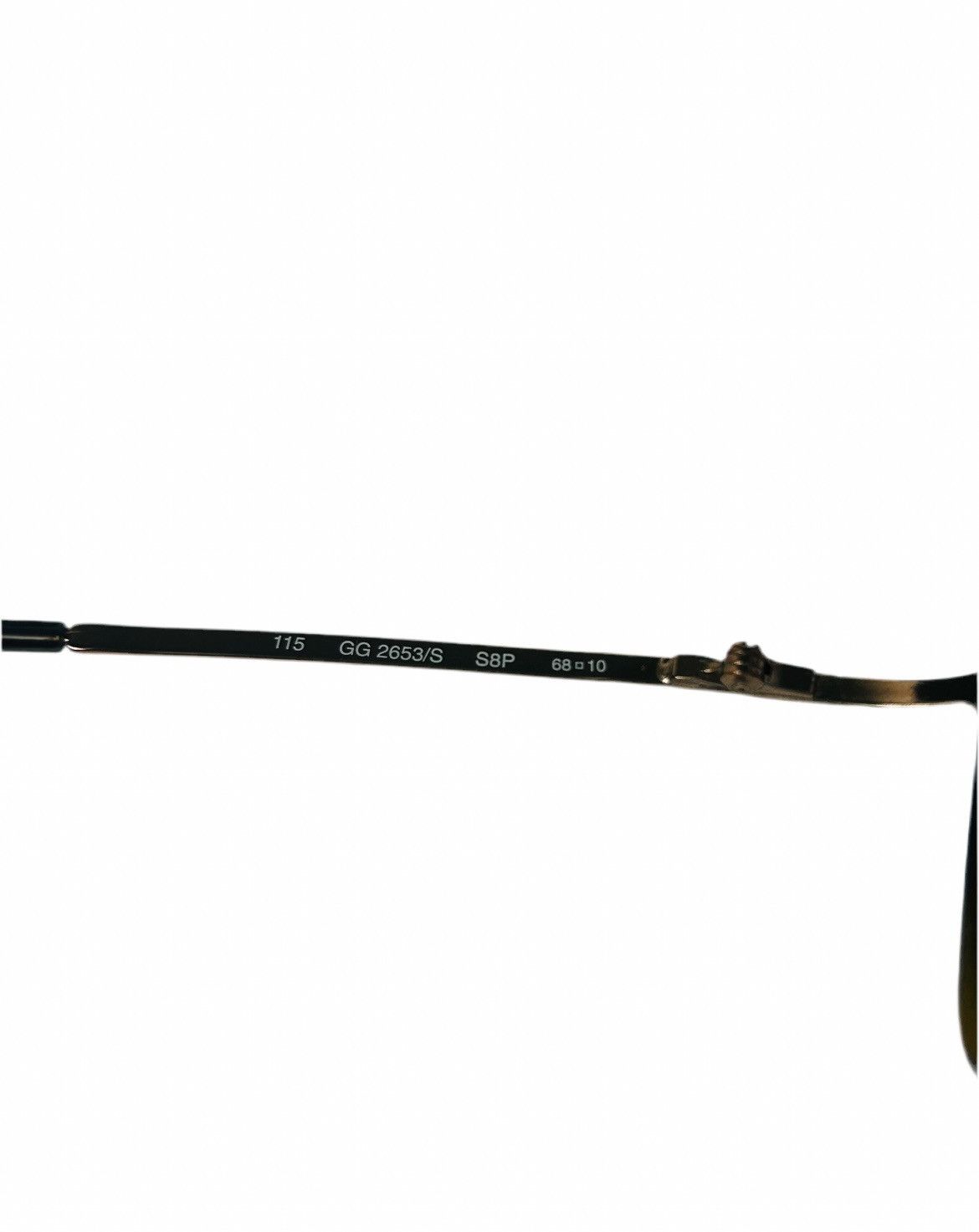 Gucci Gucci GG 2653/S Logo Sunglasses Size ONE SIZE - 3 Thumbnail
