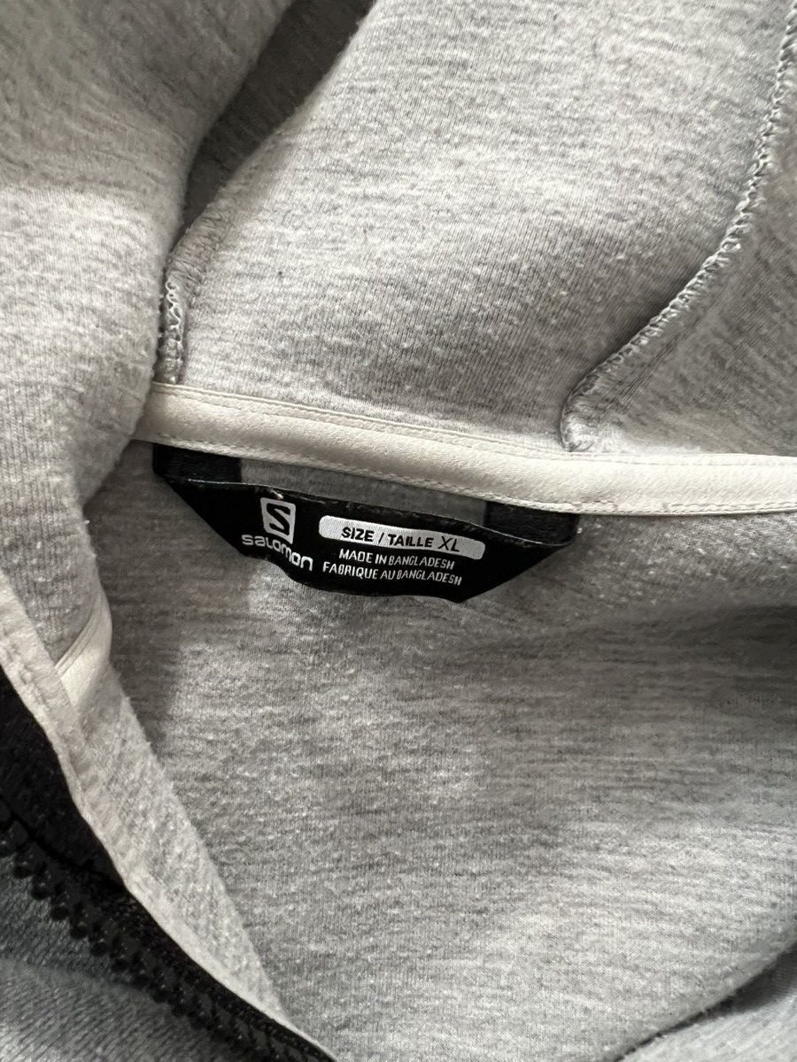Salomon Grey Salomon Fleece Zip Up Size US XL / EU 56 / 4 - 4 Thumbnail