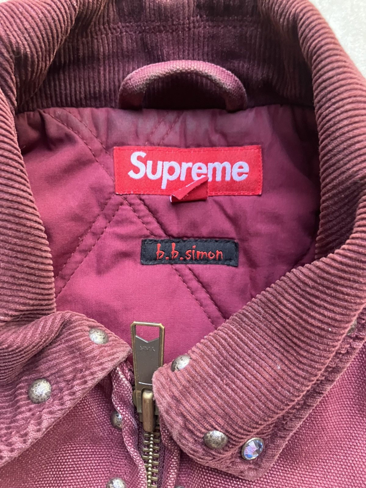 B.B. Simon × Supreme supreme x b.b. simon jacket m Size US M / EU 48-50 / 2 - 6 Thumbnail