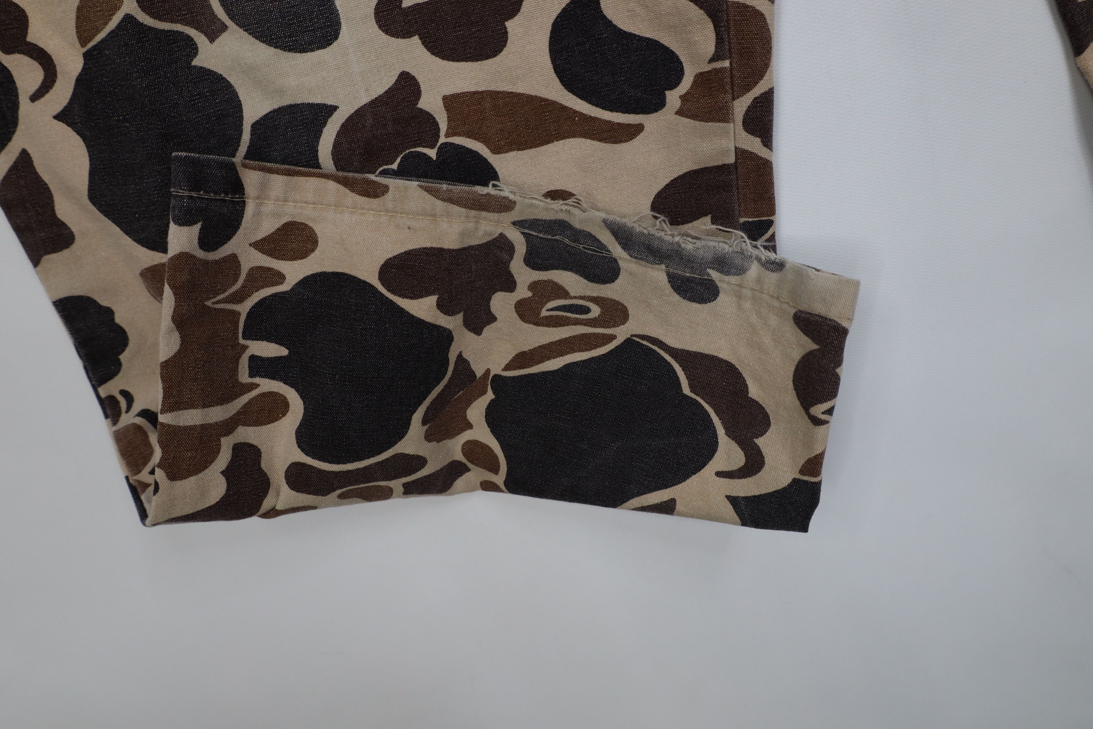 Vintage Vintage 70s 80s Streetwear Duck Camouflage Wide Leg Pants Size US 36 / EU 52 - 6 Thumbnail