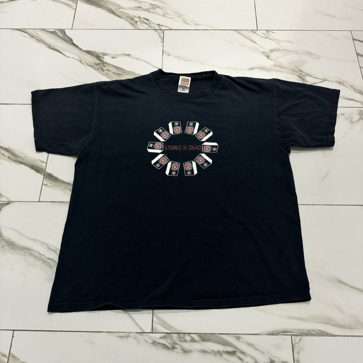 Band Tees VINTAGE STEREO IS DEAD TEE! Size US XL / EU 56 / 4 - 2 Thumbnail