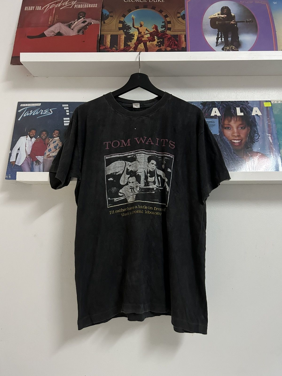 TOM WAITS ビンテージ　ヴィンテージ　Tシャツ　XL トムウェイツ TOM WAITS ビンテージ ヴィンテージ Tシャツ XL トムウェイツ