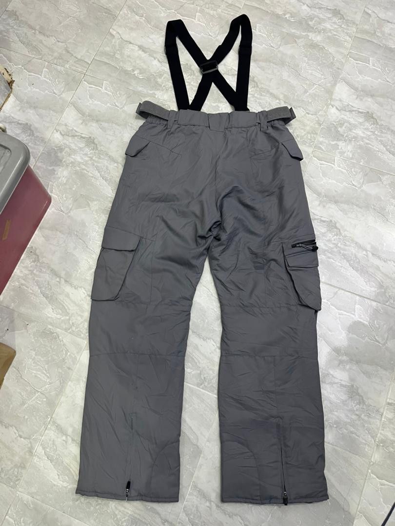 Japanese Brand Angelo Aerial Japanese Utility Snow Pants Grey Size US 34 / EU 50 - 12 Thumbnail