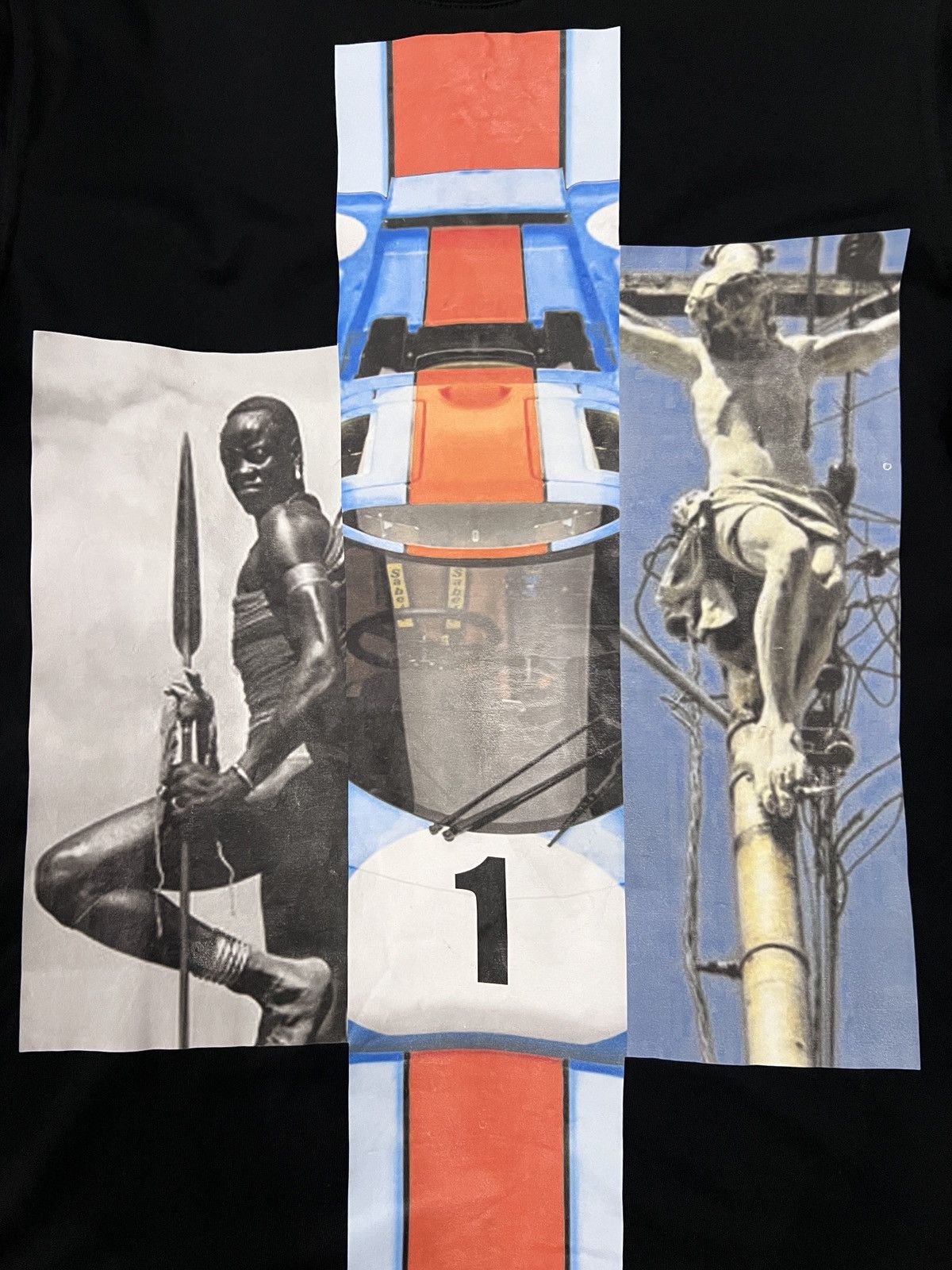 Givenchy Givenchy by Riccardo Tisci SS14 Tribal / Racing / Jesus Pane Size US S / EU 44-46 / 1 - 5 Thumbnail