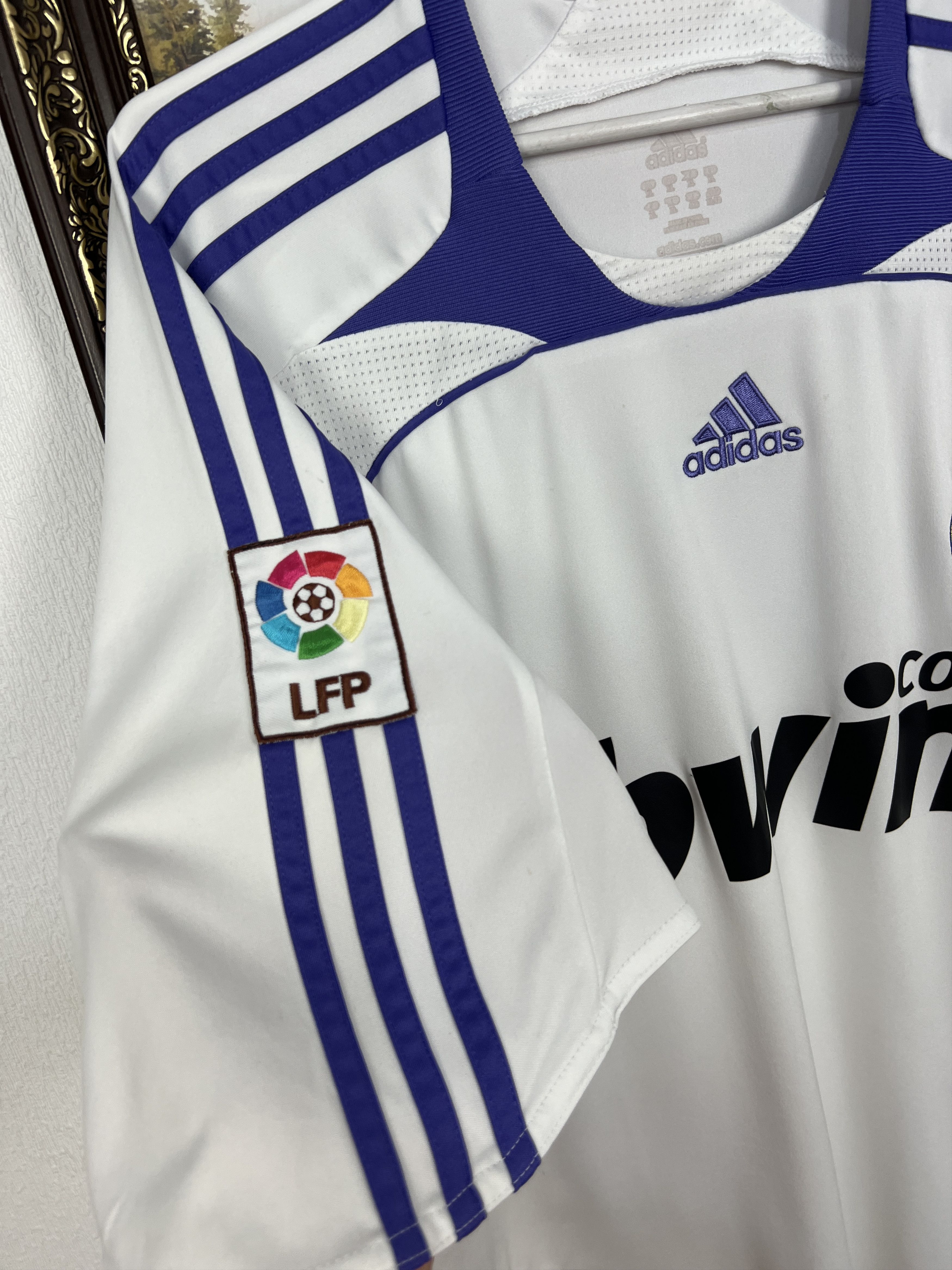Adidas Real Madrid Home football shirt 2007 Soccer Adidas Size US XL / EU 56 / 4 - 4 Thumbnail
