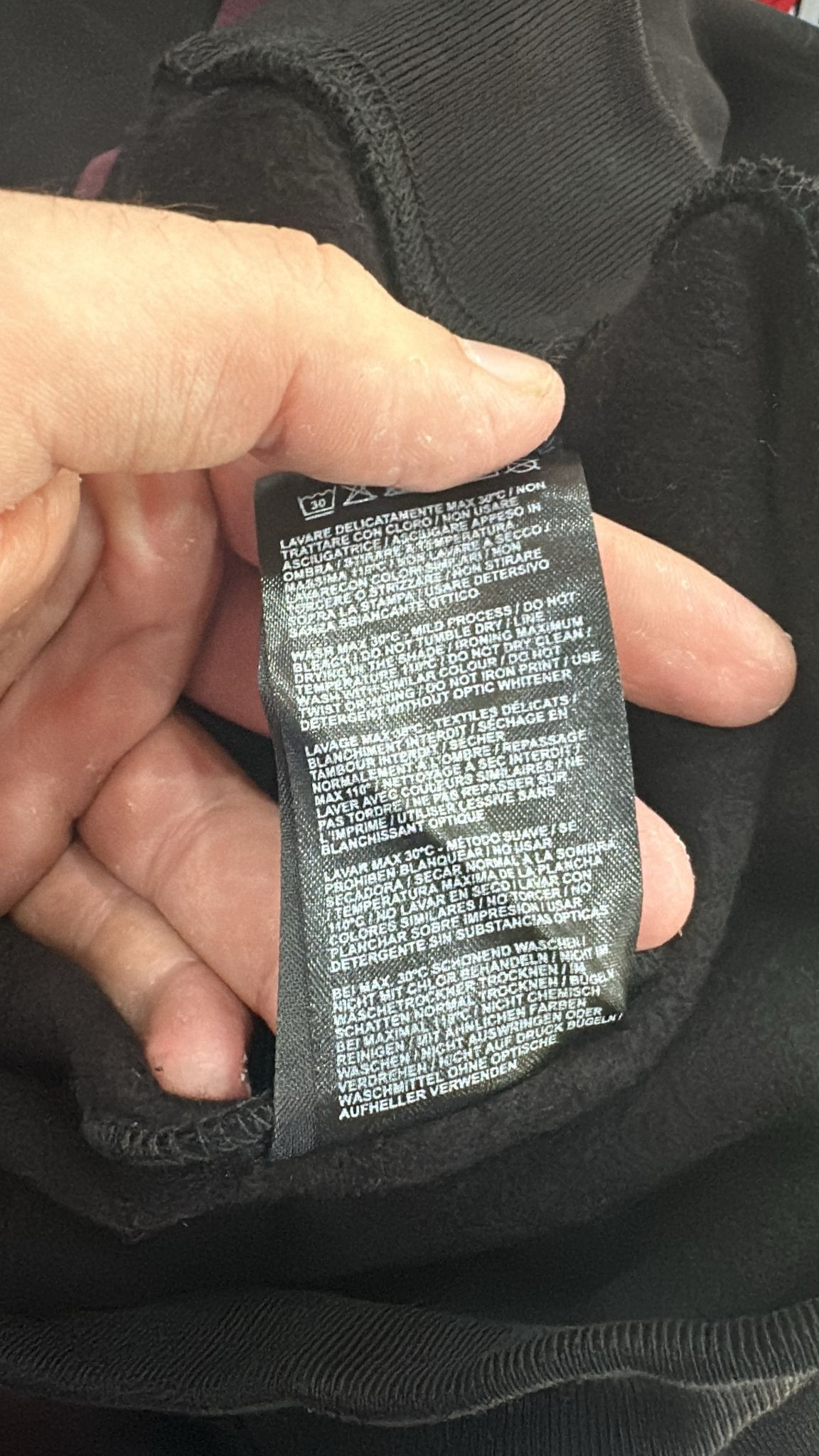 Raf Simons CC000021 The Die Has Cast Hoodie in Black Size US L / EU 52-54 / 3 - 8 Thumbnail