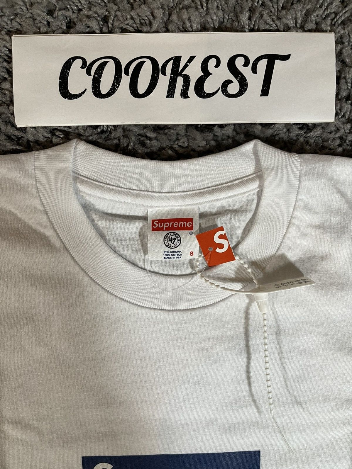 47 Brand × New York Yankees × Supreme 2015SS Supreme New York Yankees Box Logo Tee T-Shirts White Size US S / EU 44-46 / 1 - 7 Thumbnail