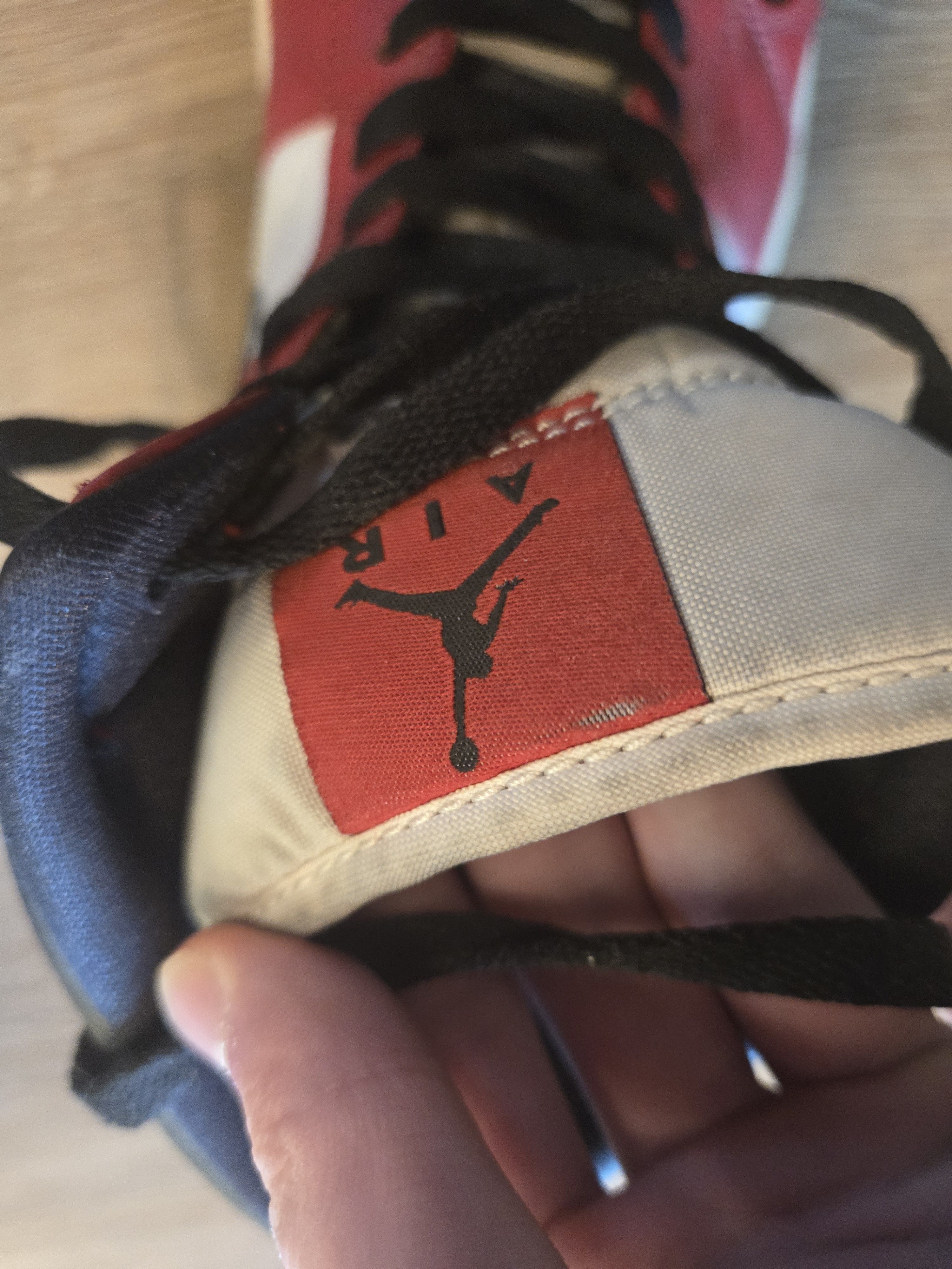 Jordan Brand Jorden 1 black Chicago’s Size US 11 / EU 44 - 5 Thumbnail