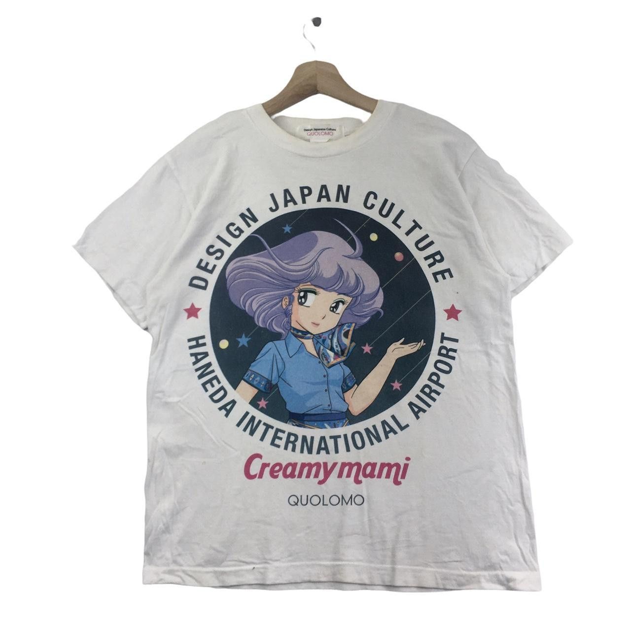 Vintage Vtg CREAMY MAMI ANIME Quolomo Haneda Airport Tee Shirt Manga Size US S / EU 44-46 / 1 - 1 Thumbnail