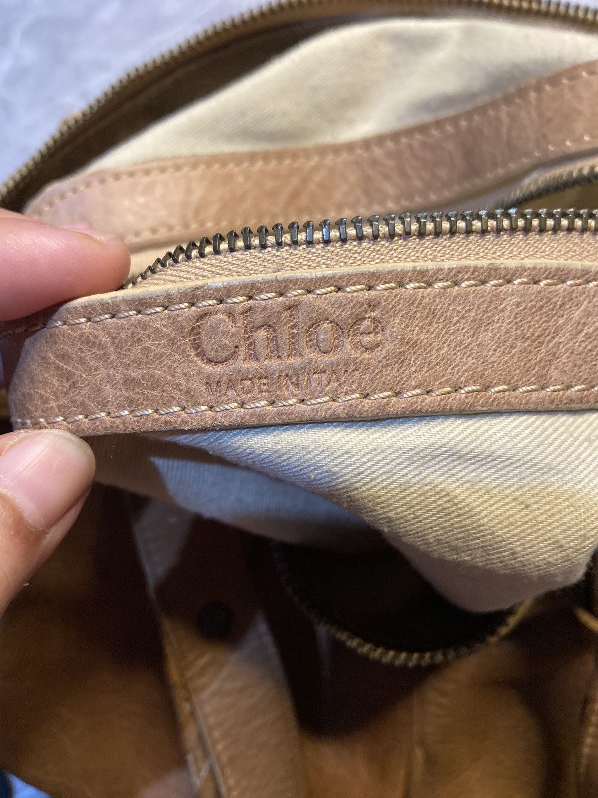 Chloe Chloe handbag silverado leather Size ONE SIZE - 3 Thumbnail