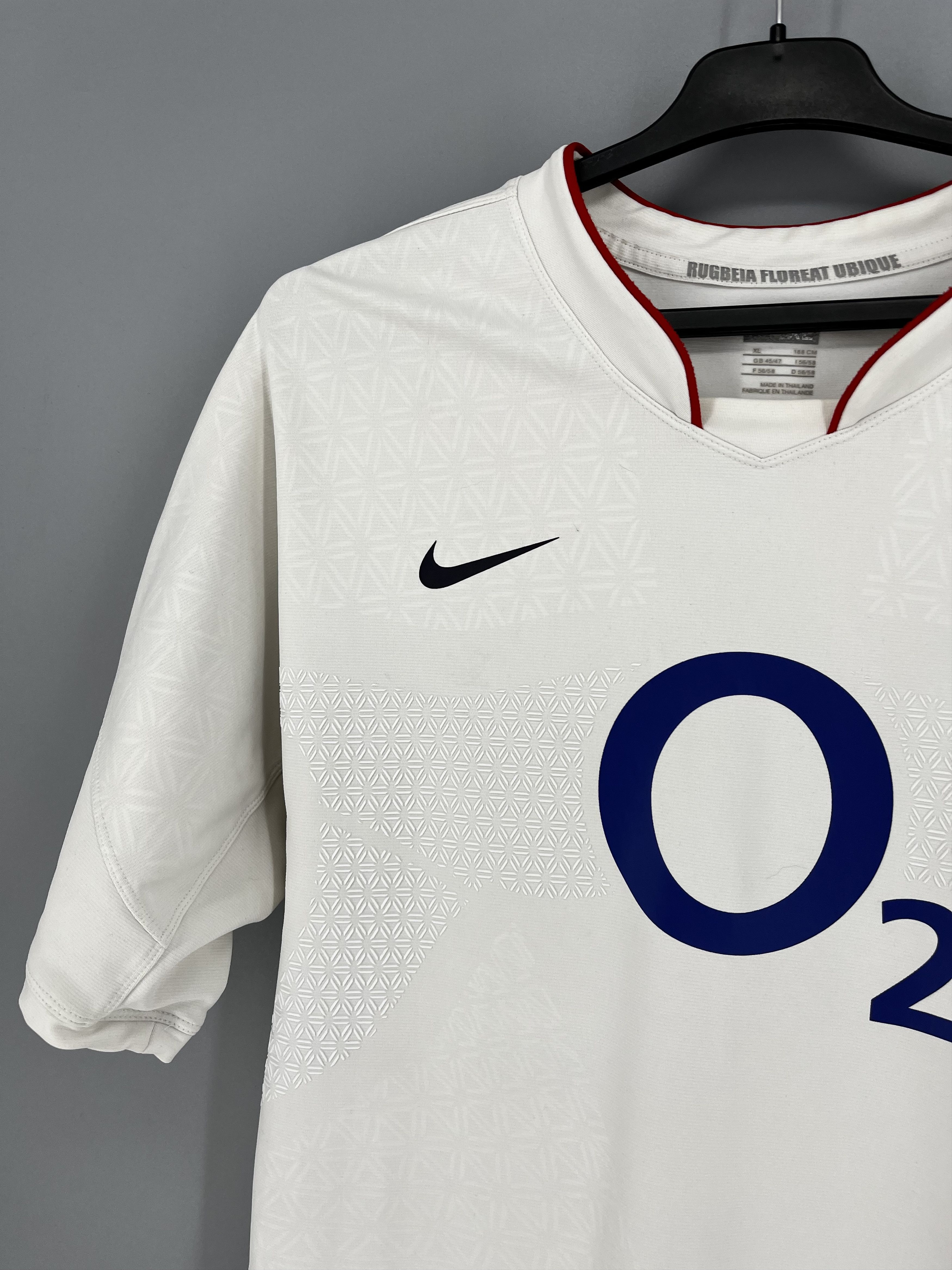 Nike Nike England 2009/2010 Floreat Ubique Home Jersey T Shirt Size US XL / EU 56 / 4 - 7 Thumbnail