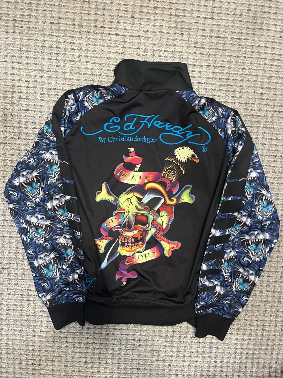 Ed Hardy Vintage Ed Hardy “Death or Glory” Jacket Size US L / EU 52-54 / 3 - 1 Thumbnail