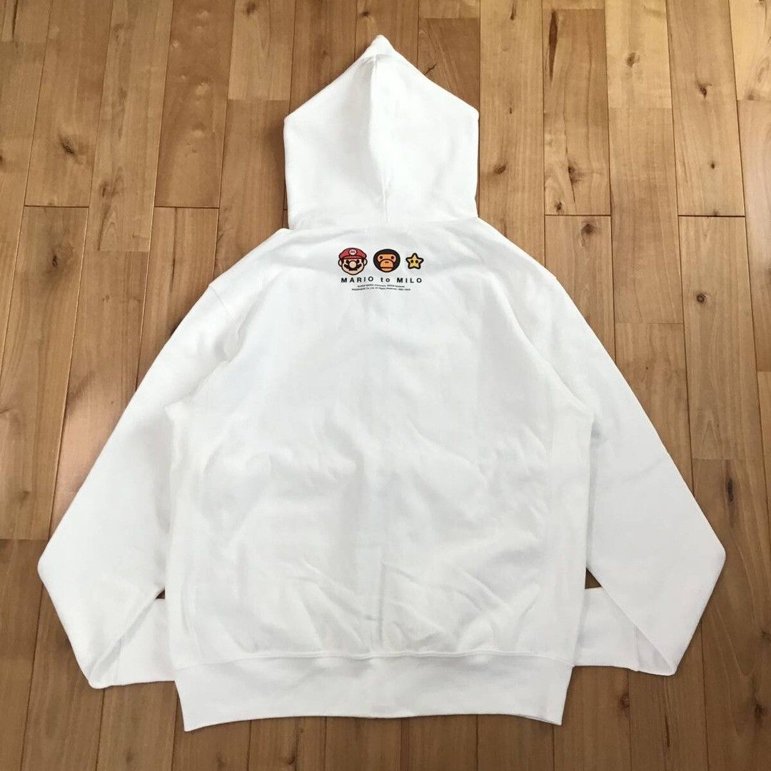 Bape BAPE × Nintendo Mario & Milo Monogram Full Zip Hoodie NIGO Size US M / EU 48-50 / 2 - 3 Thumbnail