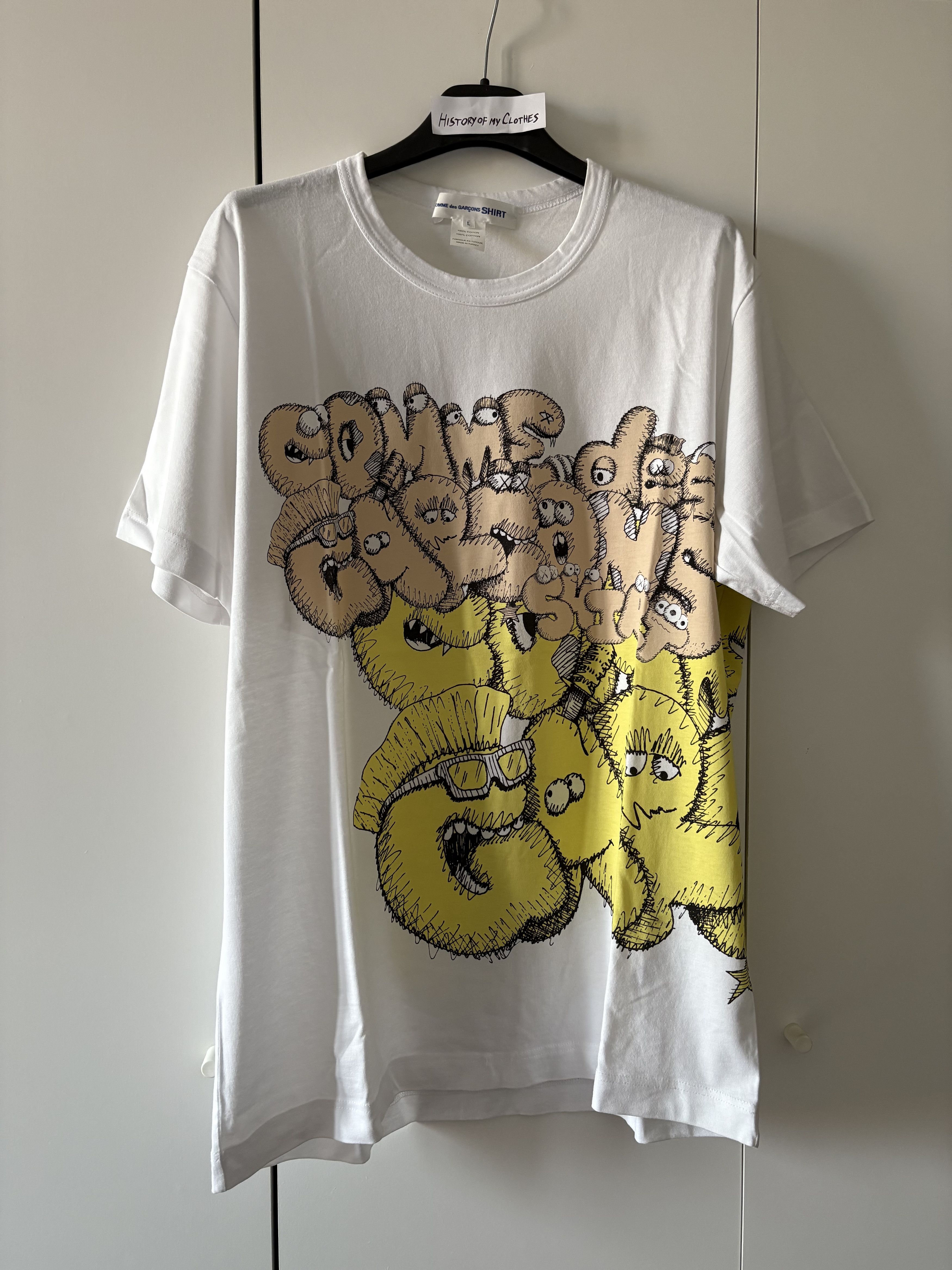 Comme des Garcons SHIRT × Kaws Comme Des Garcons Shirt x KAWS T-Shirt Size US L / EU 52-54 / 3 - 1 Thumbnail