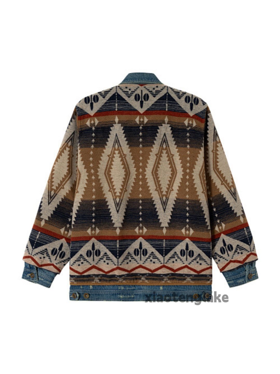 zx denim pattern festival supreme carhartt style jacket