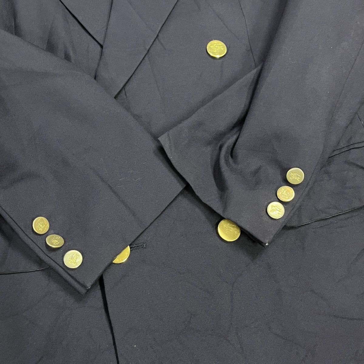 Burberry Vintage Burberry Double Breasted Blazer Size 38R - 5 Thumbnail