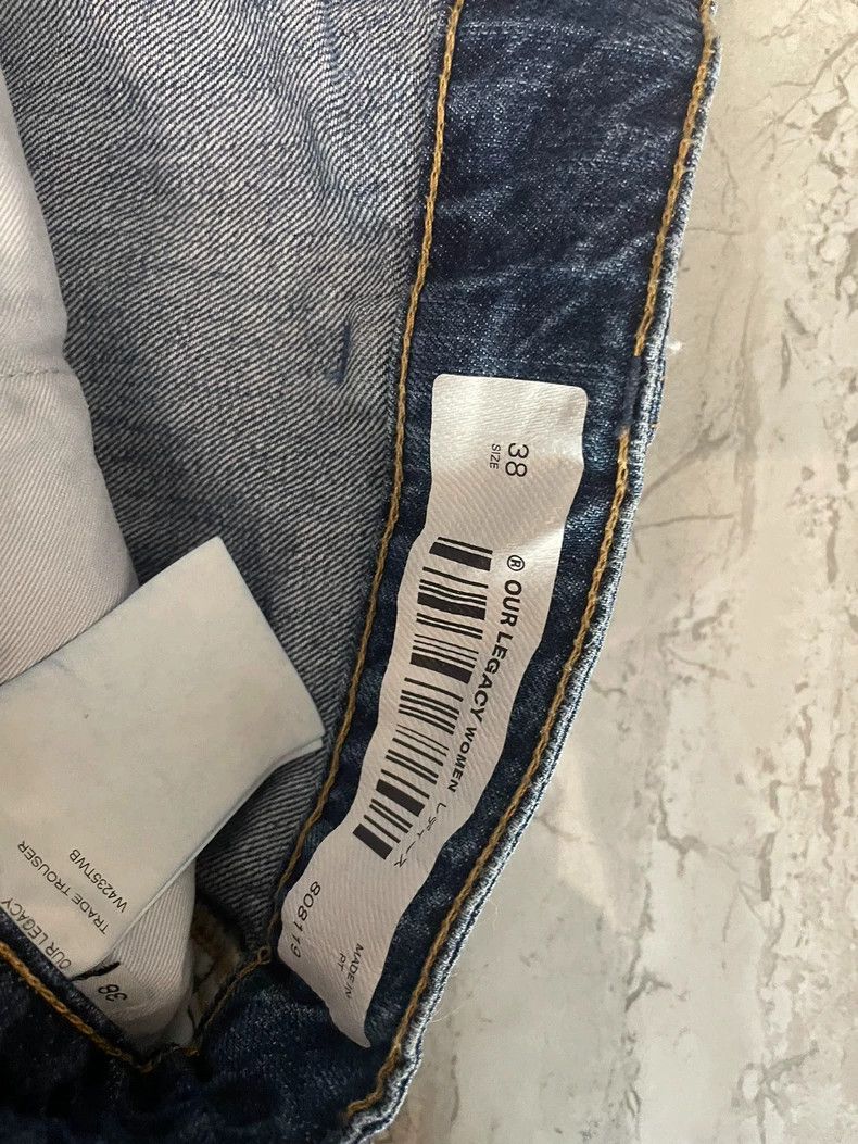 Our Legacy our legacy size 38 Workwear denim trousers 2502-Nextarrow Size 27" / US 4 / IT 40 - 4 Thumbnail