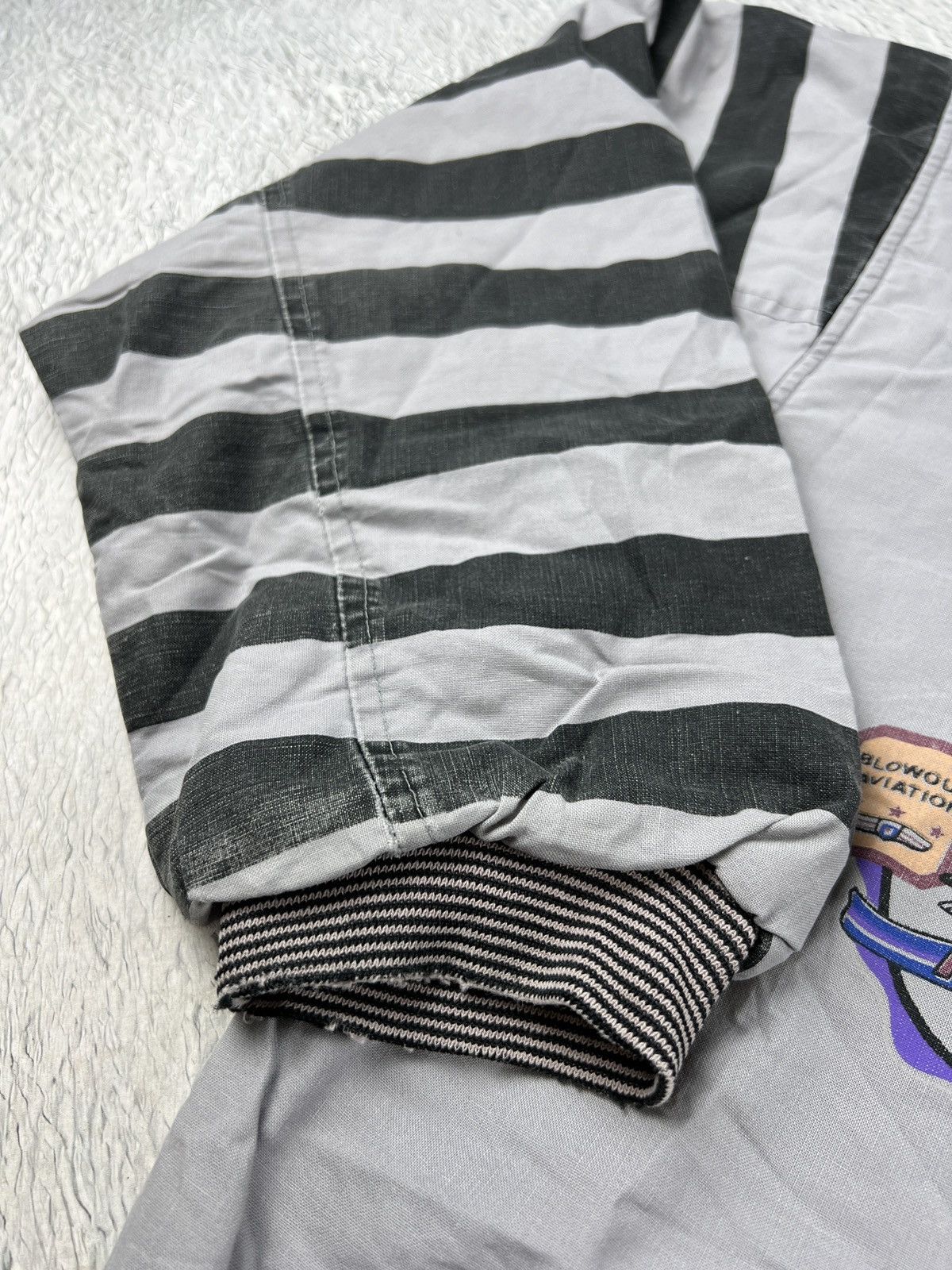 Other 💥RARE 80s Vintage Distressed Reversible Blowout Aviation USA Size US M / EU 48-50 / 2 - 10 Thumbnail