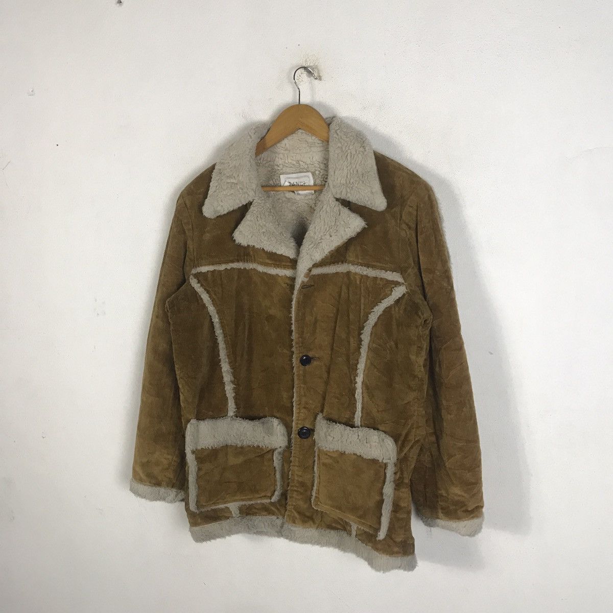 Rockmount Ranch Wear × Vintage 🔥Rare🔥Vintage Ranch Sherpa Shearling Corduroy Jacket Size US M / EU 48-50 / 2 - 4 Thumbnail
