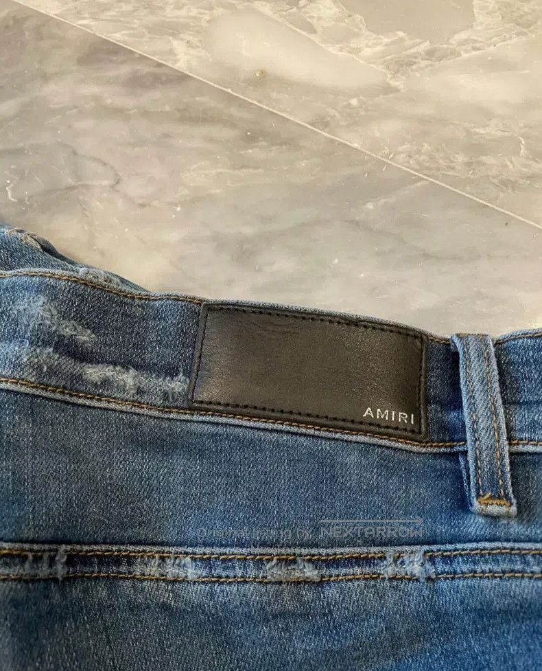 Amiri Amiri Size 34 Ppx1 blue jeans Size US 34 / EU 50 - 3 Thumbnail