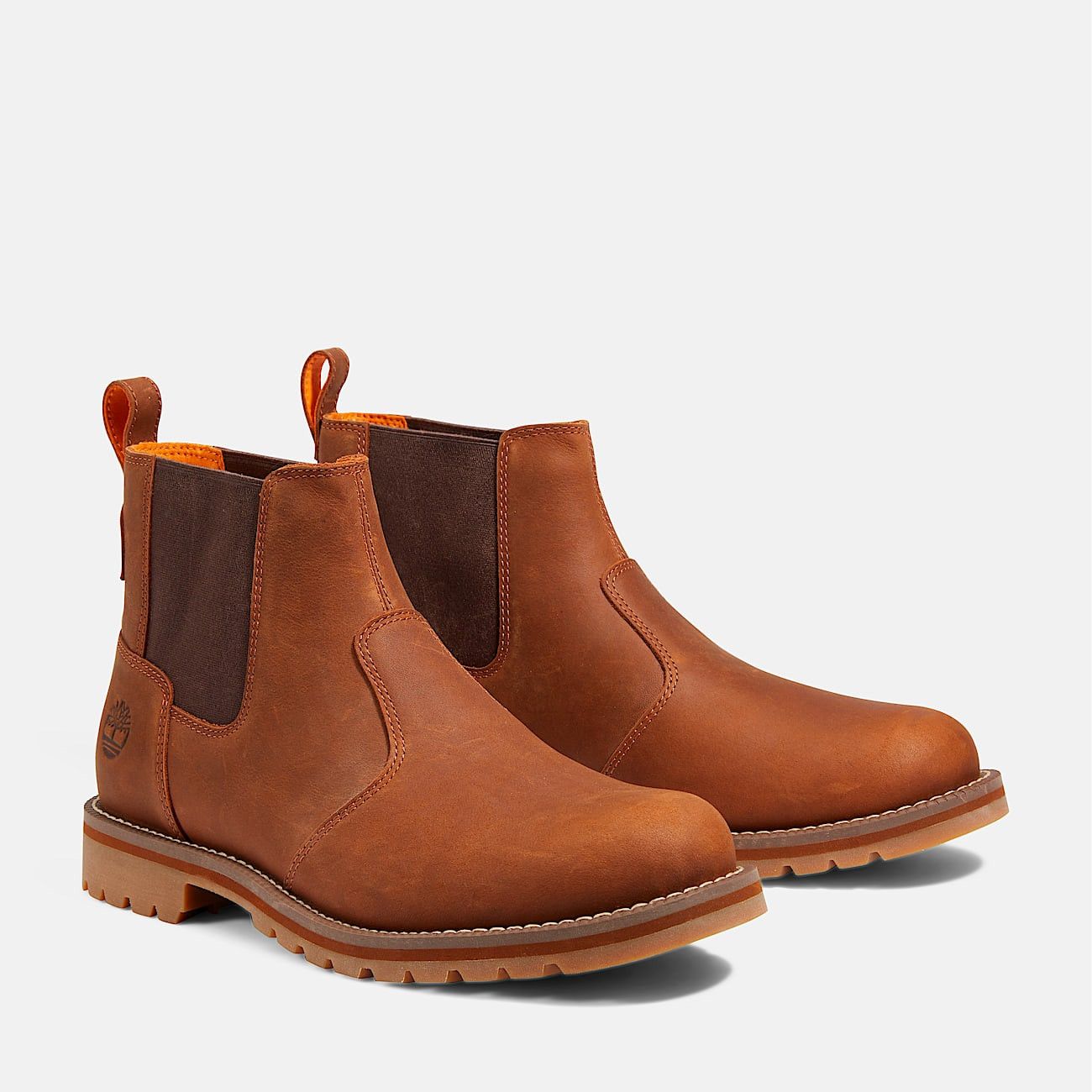 Timberland TIMBERLAND MEN'S 12 REDWOOD FALLS CHELSEA BOOT RUST Size US 12 / EU 45 - 4 Thumbnail