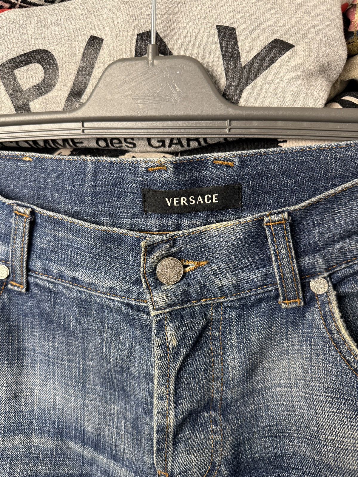 Versace Luxury Opium Versace Metal Medusa Denim Vintage Jeans Pants Size US 34 / EU 50 - 4 Thumbnail