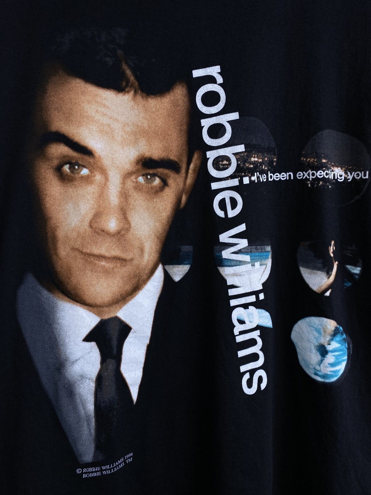 Vintage Vintage 90’s Robbie Williams Tour T-Shirt Adult Medium Size US M / EU 48-50 / 2 - 7 Thumbnail