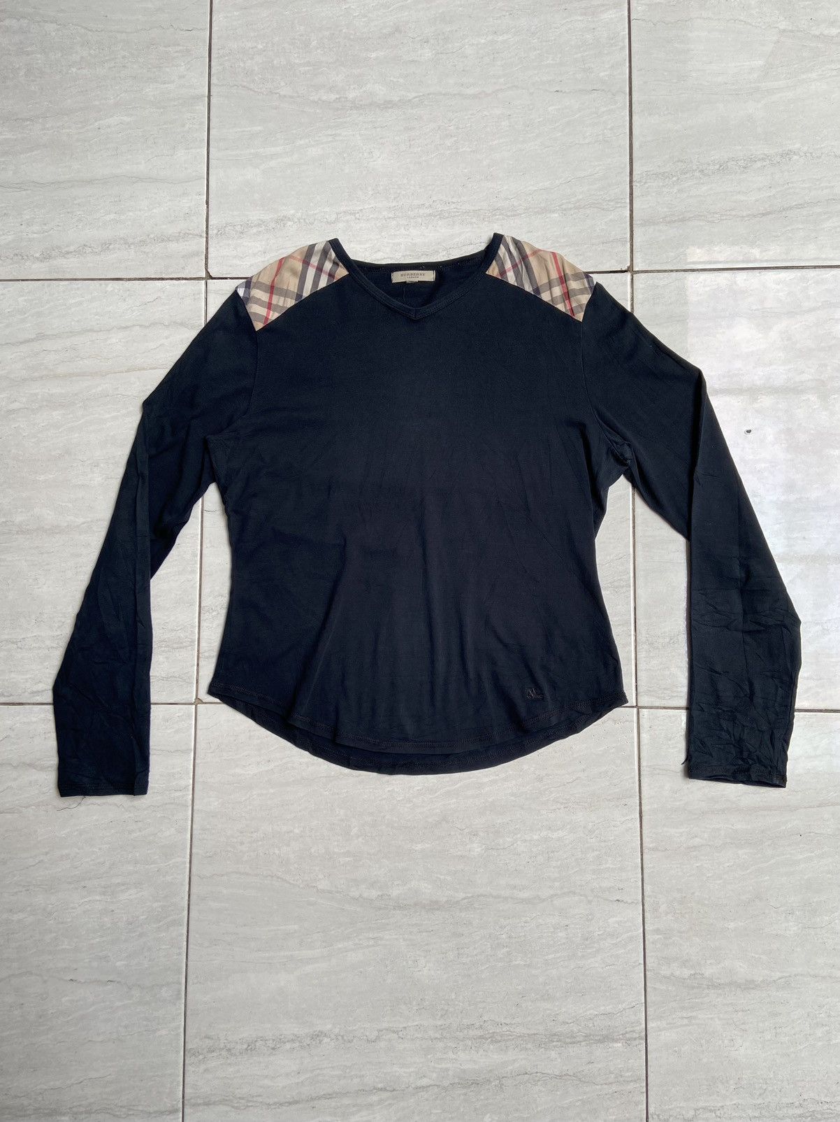 Burberry BURBERRY Long Sleeve T-shirt Size US S / EU 44-46 / 1 - 1 Thumbnail