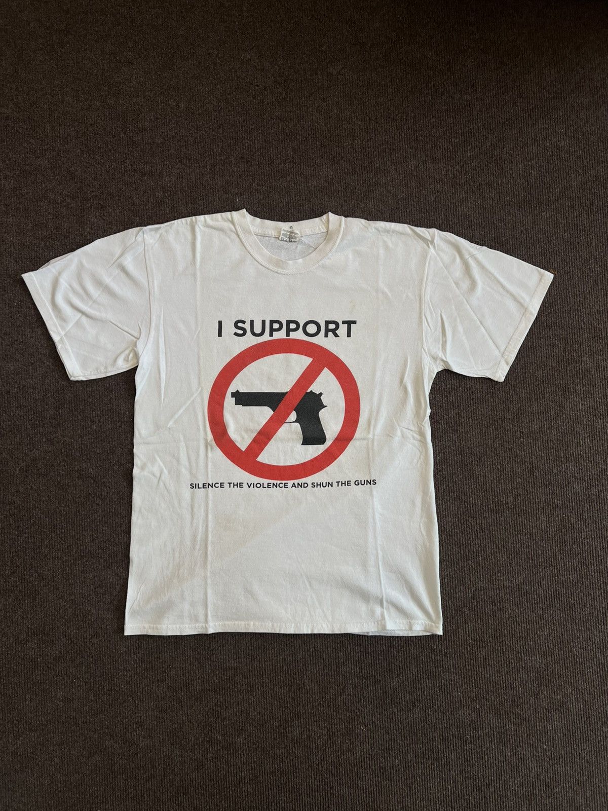Other I SUPPORT GUN Vintage T-shirt Size US S / EU 44-46 / 1 - 1 Thumbnail