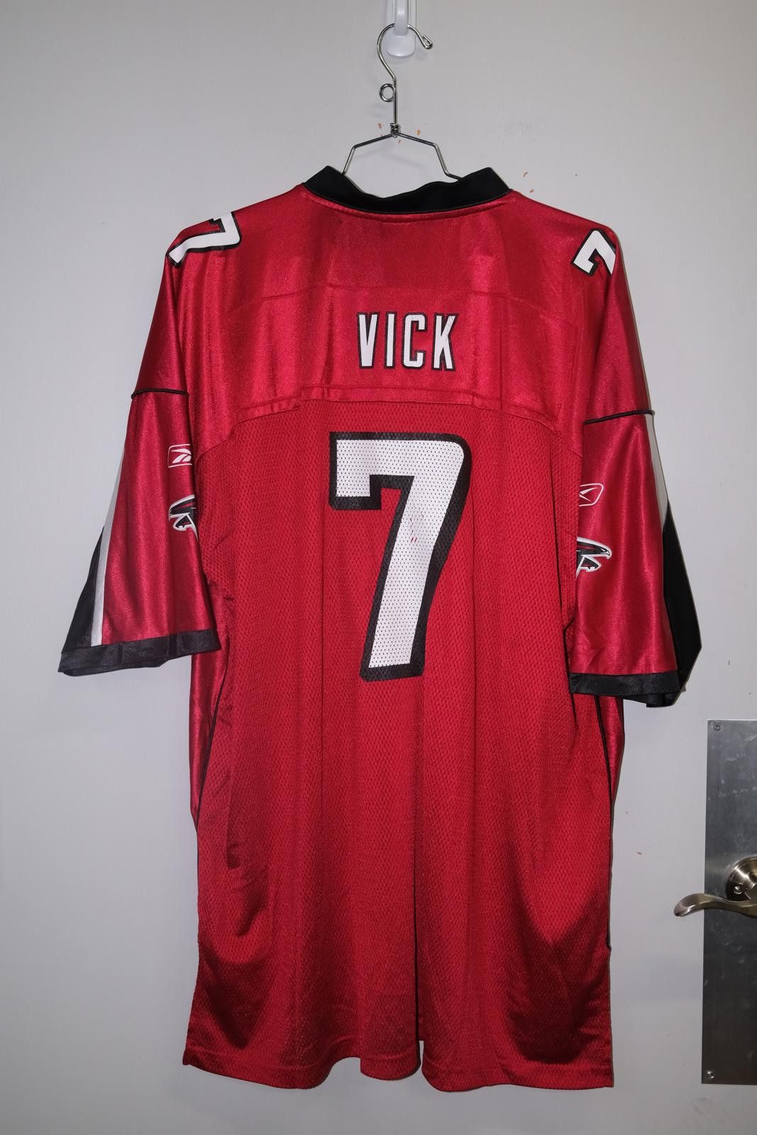 Reebok 2012' Reebok Atlanta Flacons Michael Vick Jersey Size US XXL / EU 58 / 5 - 2 Thumbnail