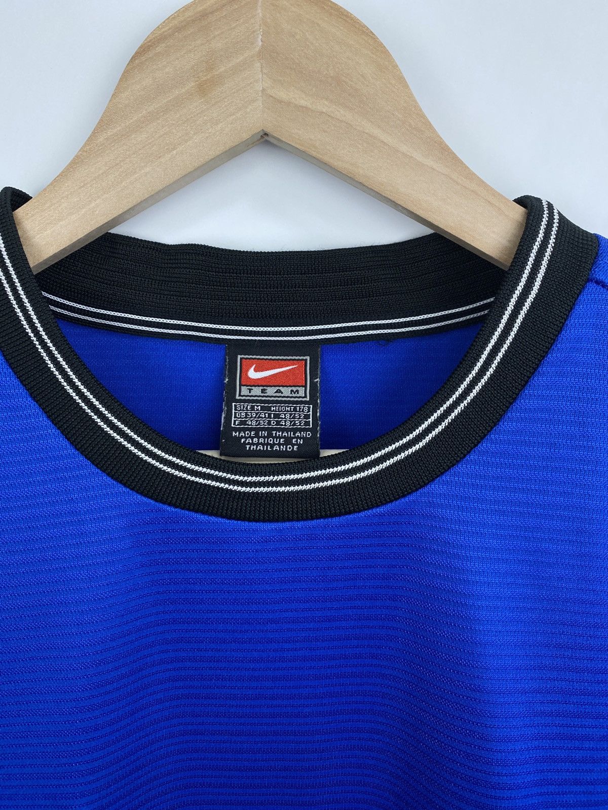 Nike 🇺🇸 Vintage 90s Nike TEAM Streetwear T-Shirt Rare Retro Hype Size US M / EU 48-50 / 2 - 5 Thumbnail