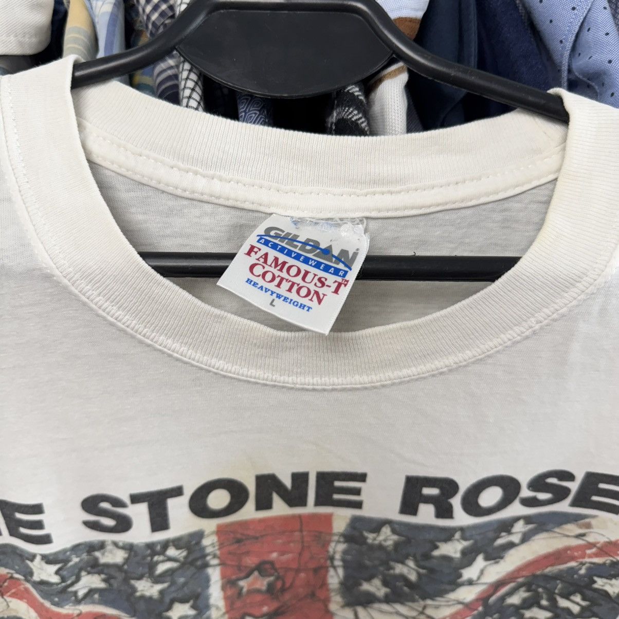 Band Tees × Japanese Brand × Vintage 90s The Stone Roses Waterfall Psychodelic Vintage Tee Shirt Size US L / EU 52-54 / 3 - 2 Thumbnail