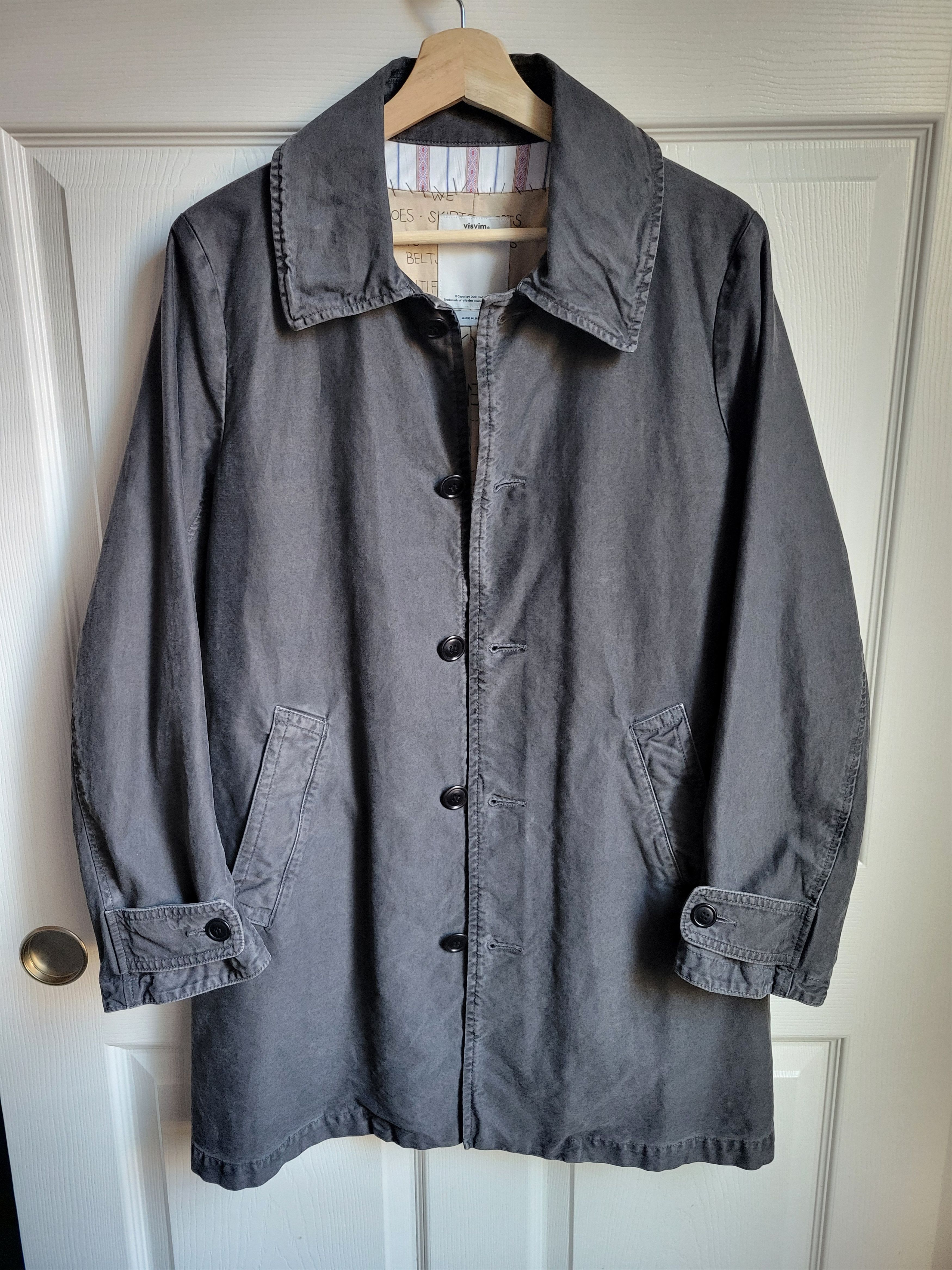 Visvim Herge Coat Black Size US S / EU 44-46 / 1 - 2 Thumbnail
