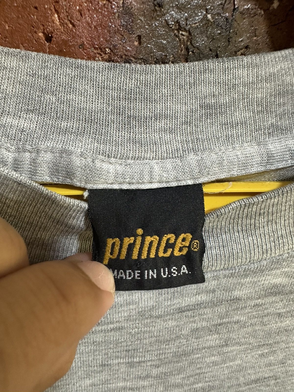 Prince × Vintage Vintage 90s Prince Sportwear Faded Tee Size US XL / EU 56 / 4 - 4 Thumbnail