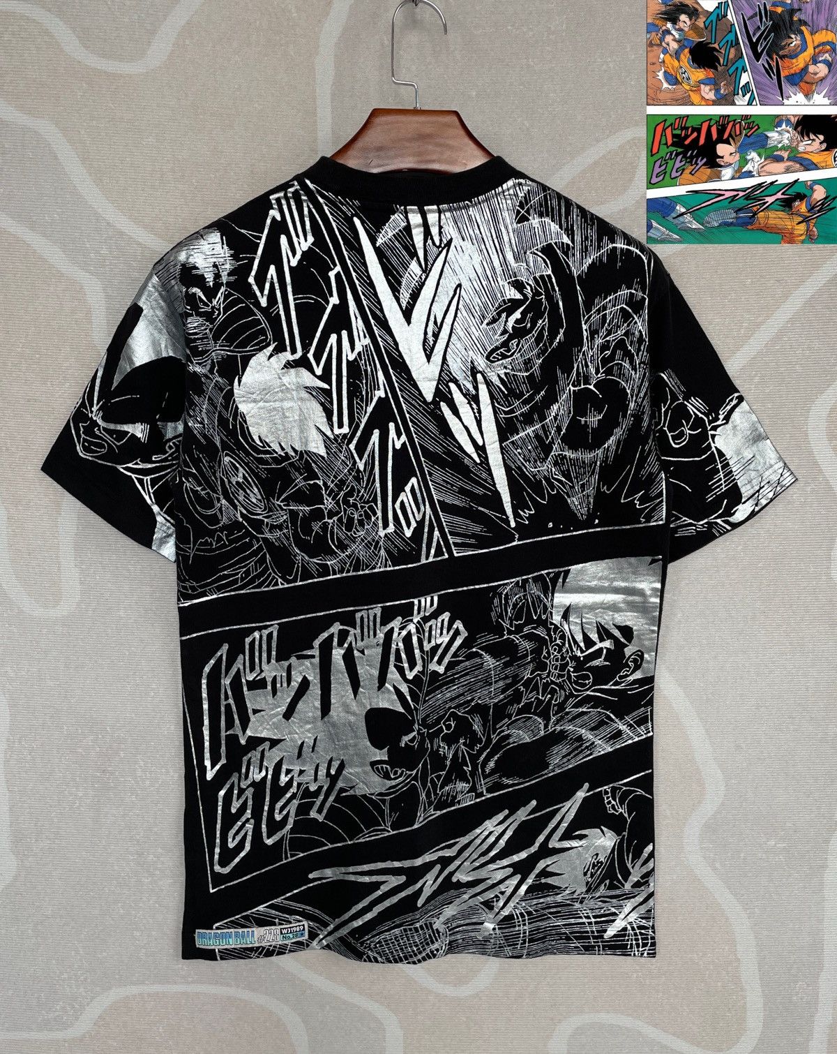 Anime × Japanese Brand Dragon Ball Z Saiyan Saga Comic Size US S / EU 44-46 / 1 - 2 Thumbnail