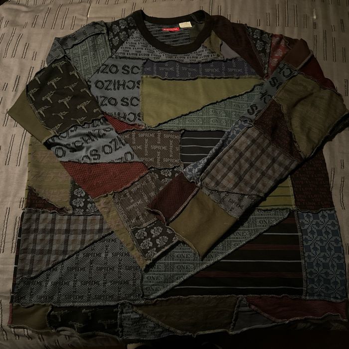 Supreme Supreme Patchwork Jacquard L/S top | Grailed