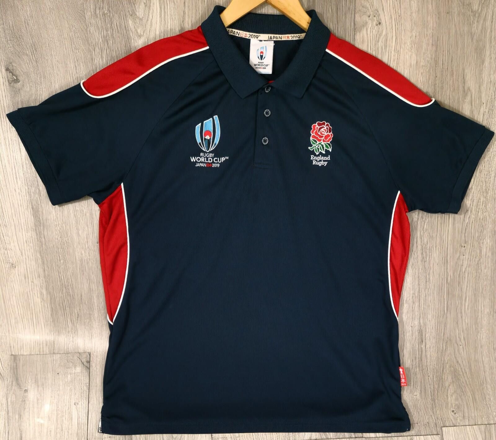 The Unbranded Brand 2019 England National Rugby World Cup Polo Jersey XL #12 Size ONE SIZE - 1 Thumbnail