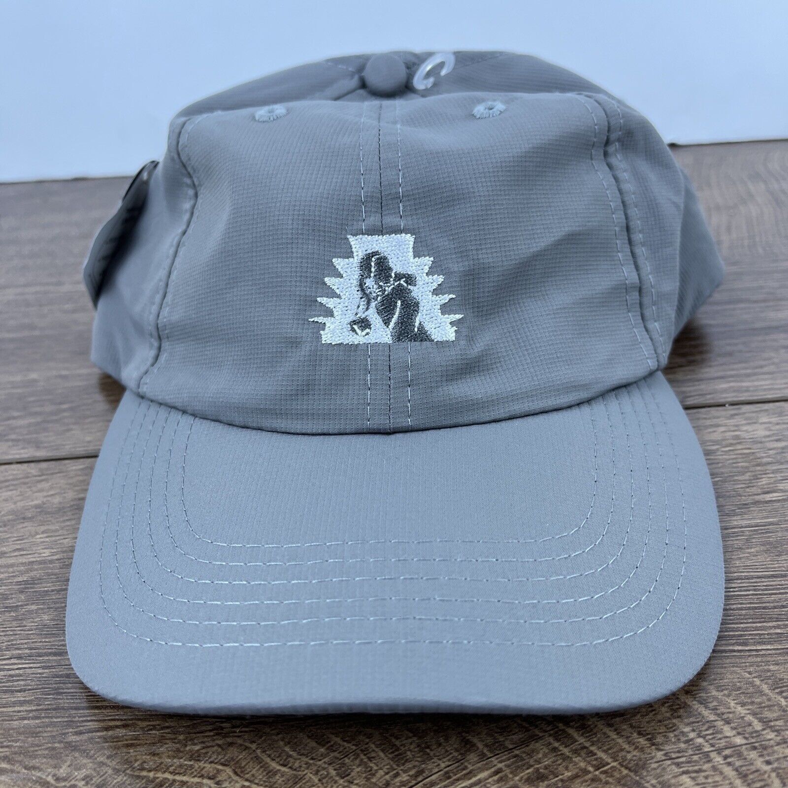 Other Golf Hat Golfing Hat Gray Hat Adjustable Gray Adult Size Hat Size ONE SIZE - 1 Thumbnail