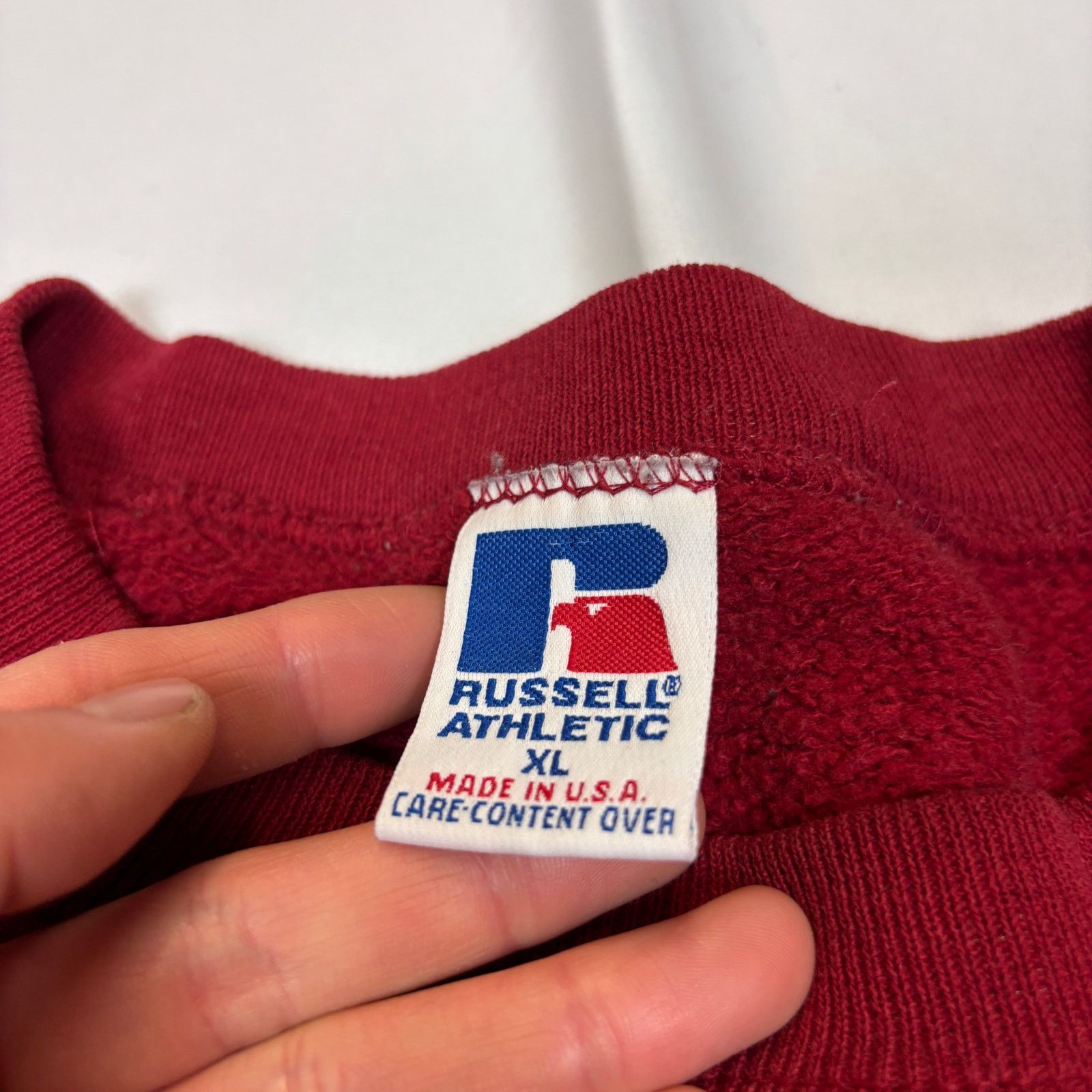 Russell Athletic Vintage 90s Russell Athletic Standford Sweatshirt XL Size US XL / EU 56 / 4 - 4 Thumbnail