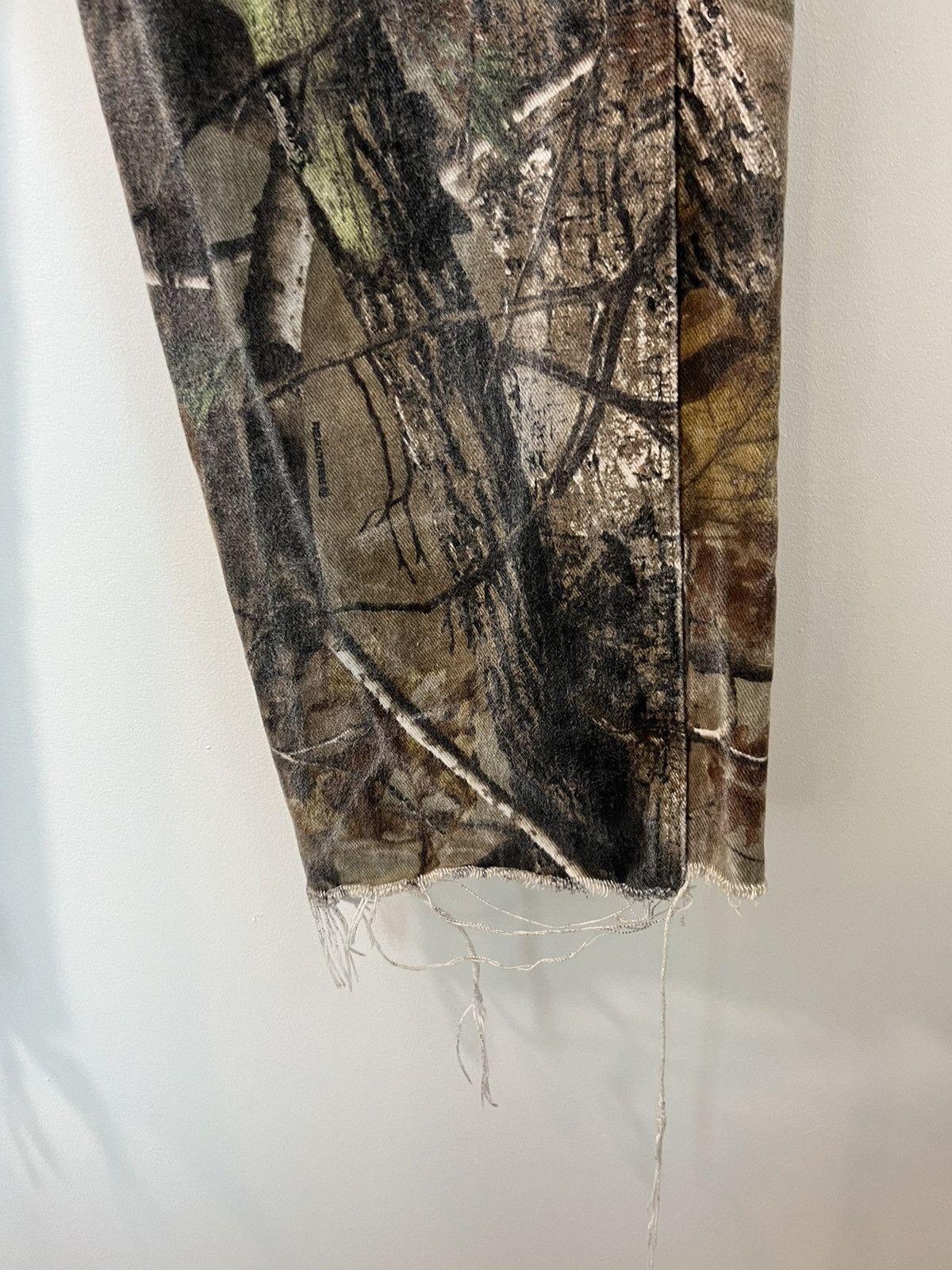 Vintage Vintage Thrashed Wrangler Camouflage Cargo Pants Size US 36 / EU 52 - 4 Thumbnail