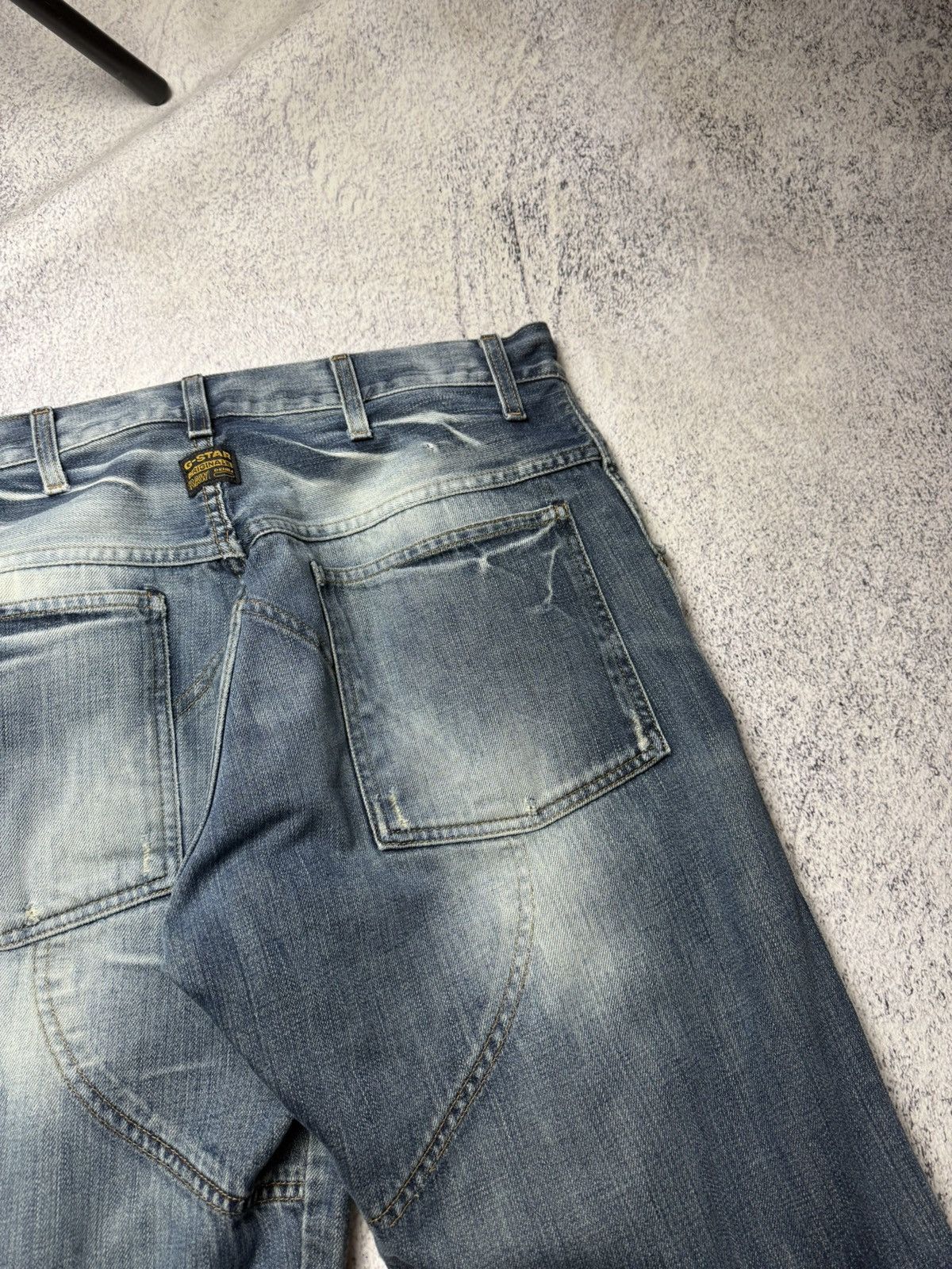 G-Star Vintage G Star Raw Denim Streetwear Jeans Japanese Y2K 34 Size US 34 / EU 50 - 22 Thumbnail