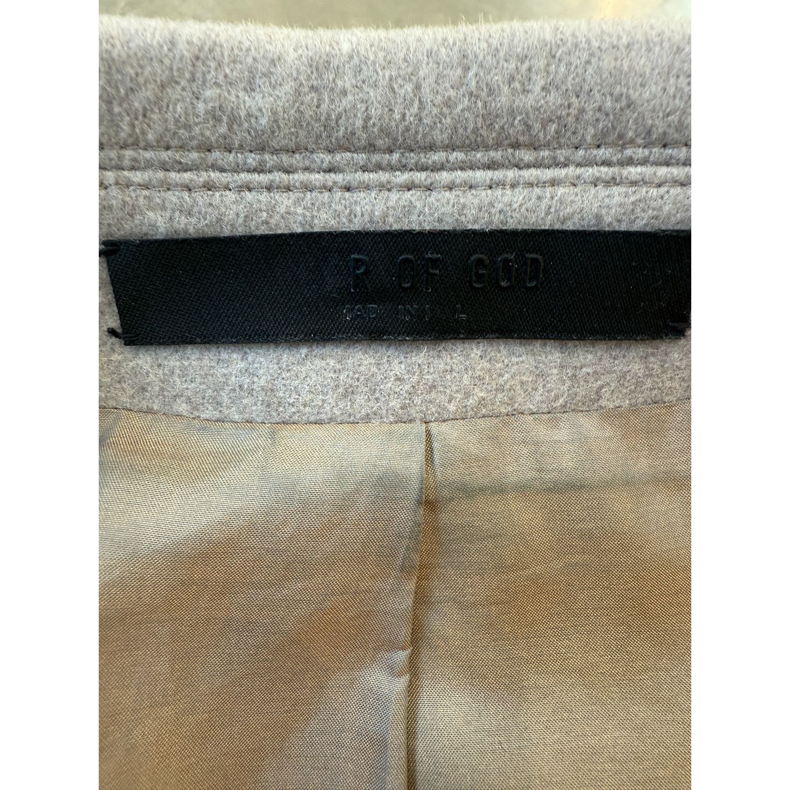 Fear of God Fear of God The Overcoat in Blush Grey Size US S / EU 44-46 / 1 - 4 Thumbnail