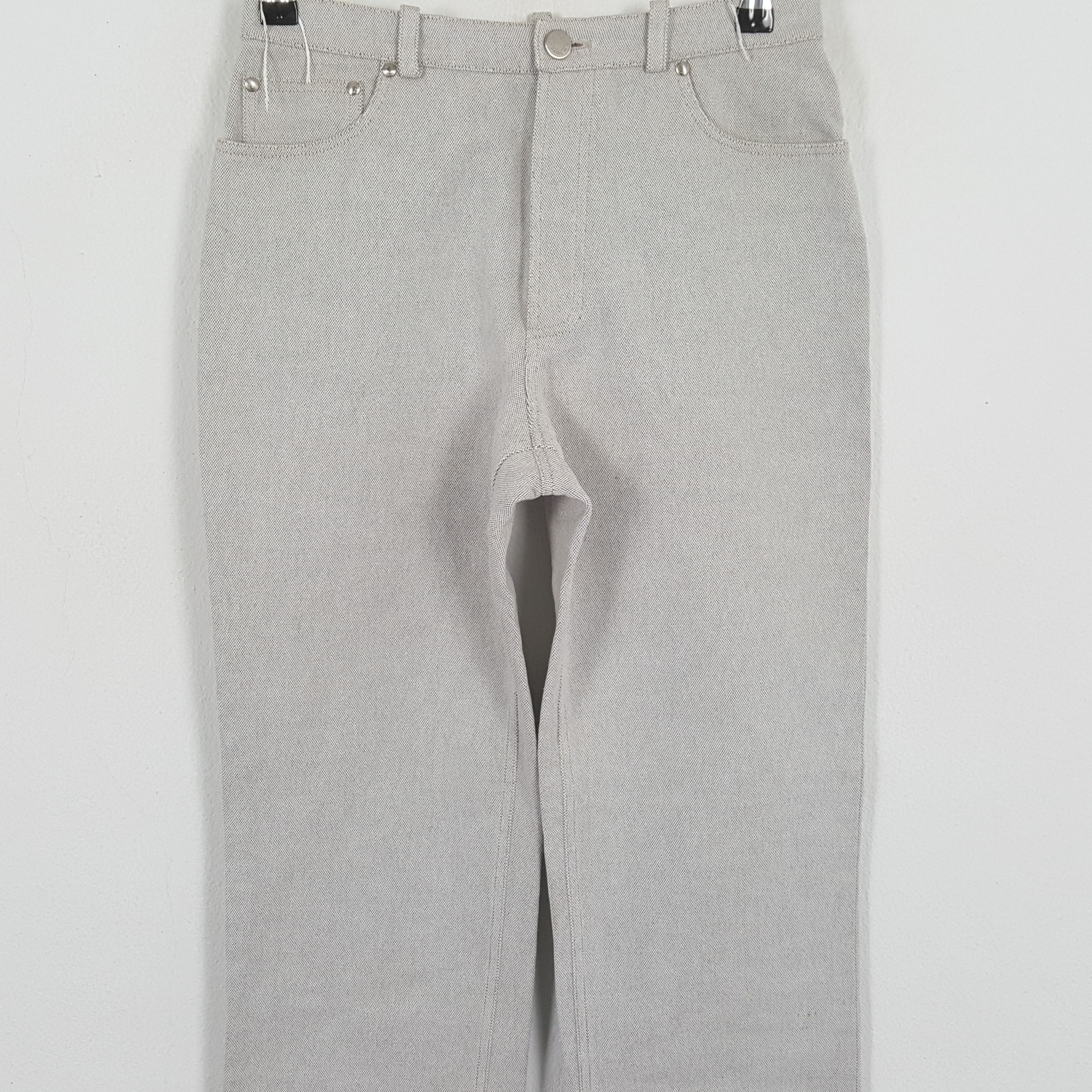 Hermes × Vintage HERMES PARIS FRANCE Fashion Brand Pants Size 25" / US 0 / IT 36 - 2 Thumbnail