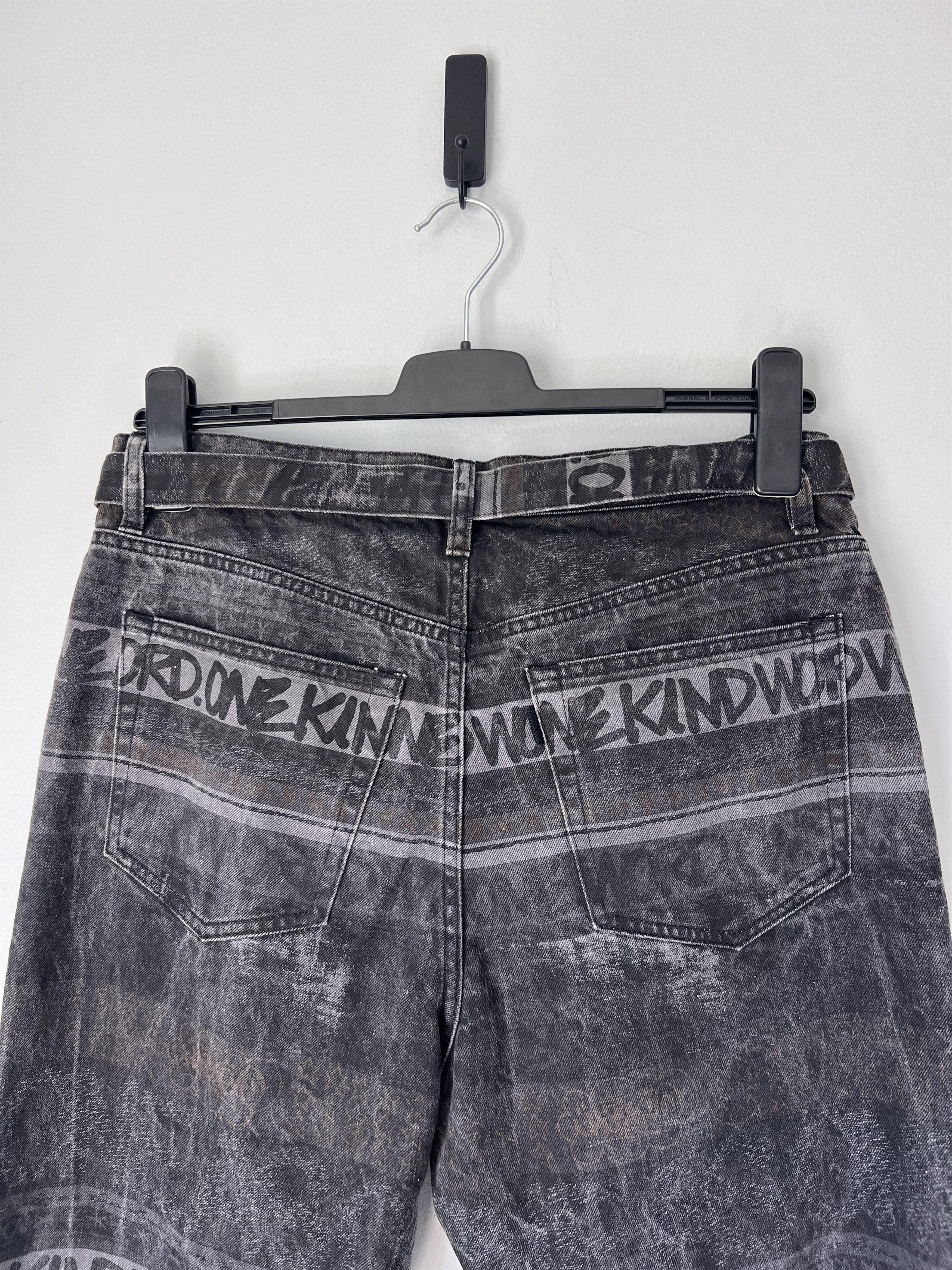 Sacai Sacai Eric Haze Denim Jeans in Black Size US 34 / EU 50 - 5 Thumbnail