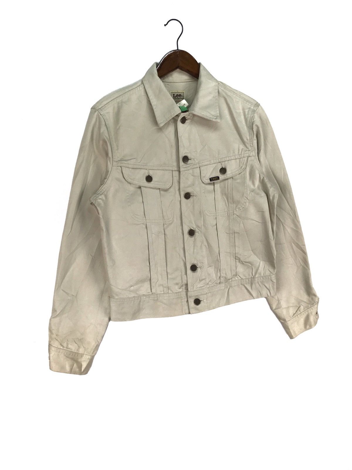 Designer × Lee × Vintage 💥RARE💥VINTAGE 90s LEE TRUCKER JACKET Size US M / EU 48-50 / 2 - 2 Thumbnail