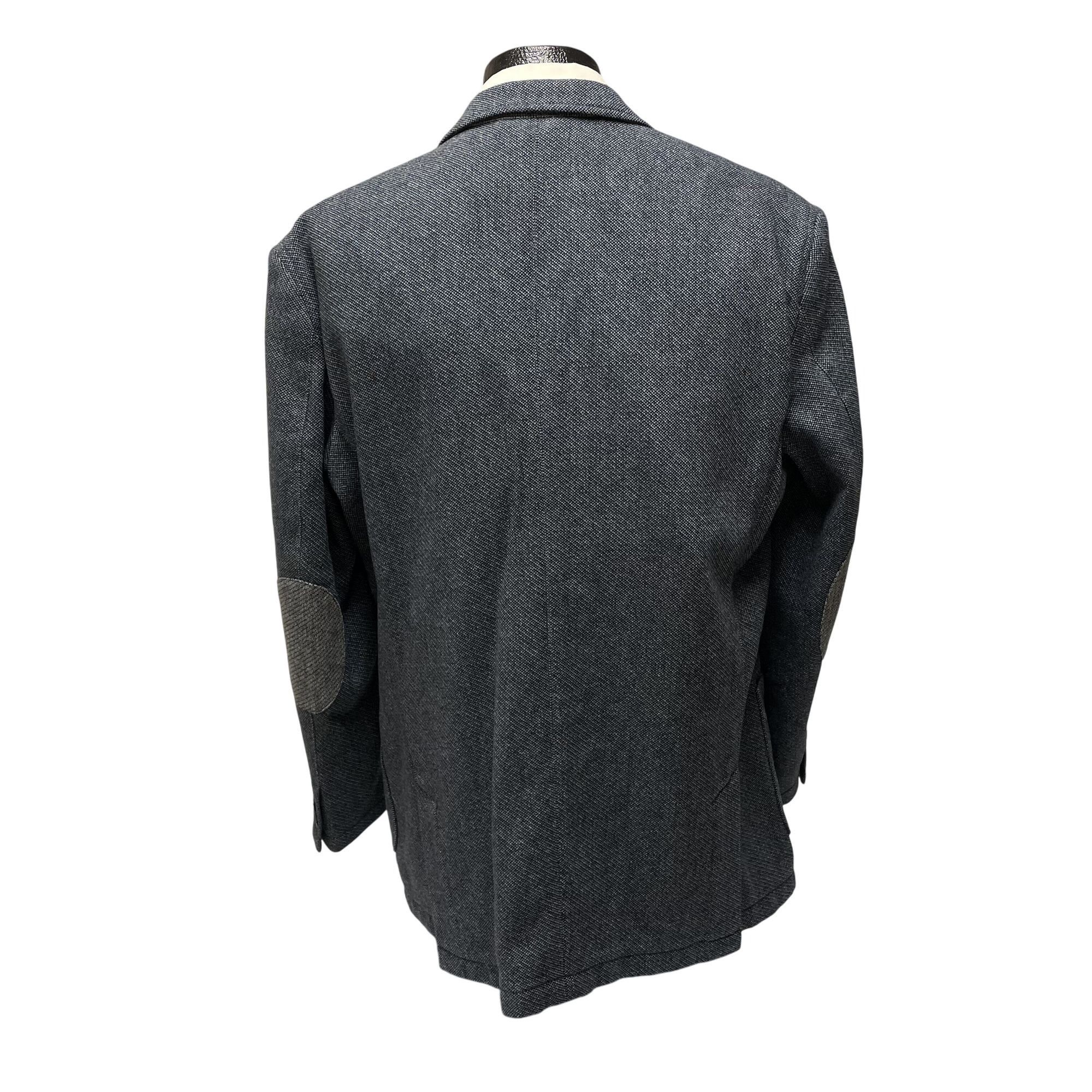Joseph Abboud Joseph Abboud Men's Blue Birdseye Sport Coat SURGEON CUFF Bl Size 44L - 15 Thumbnail
