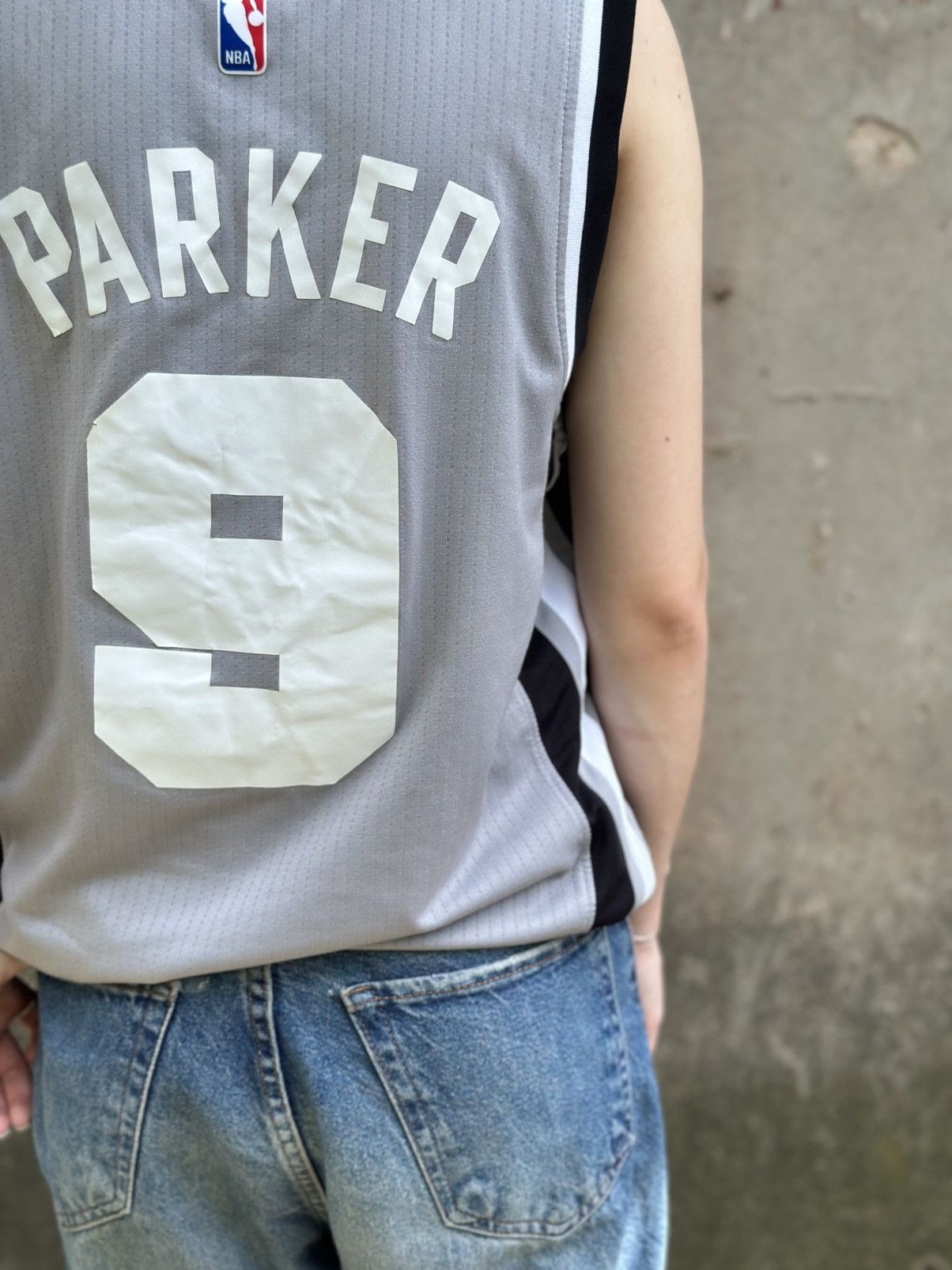 NBA VTG Mans Tank Top NBA Sleeves San Antonio Spurs Parker Size US S / EU 44-46 / 1 - 10 Thumbnail