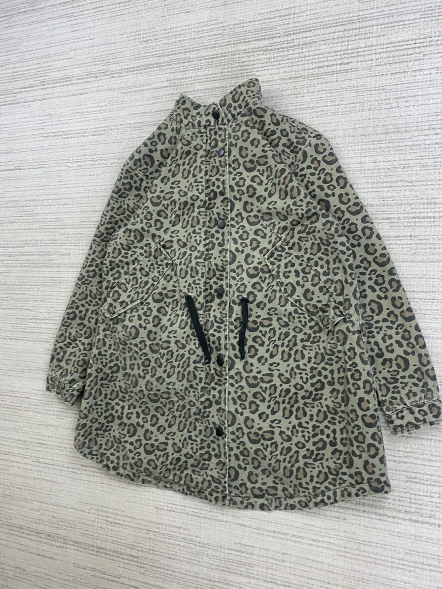 Japanese Brand × Vintage × Zara Vintage Zara Kids Leopard Full Primted Native Jacket Size US S / EU 44-46 / 1 - 4 Thumbnail
